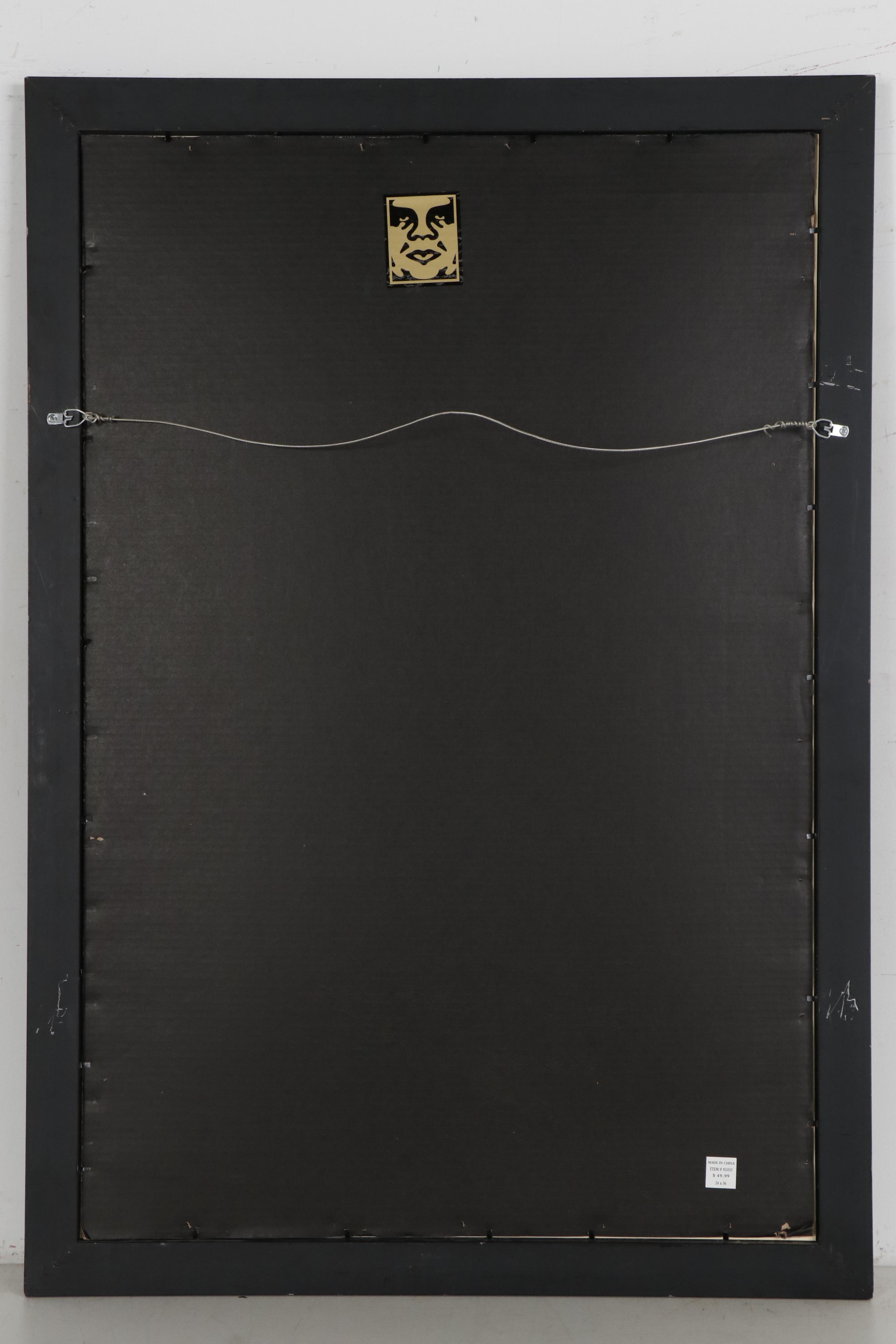 Shepard Fairey Offset Print "Obey Stay Up Girl"