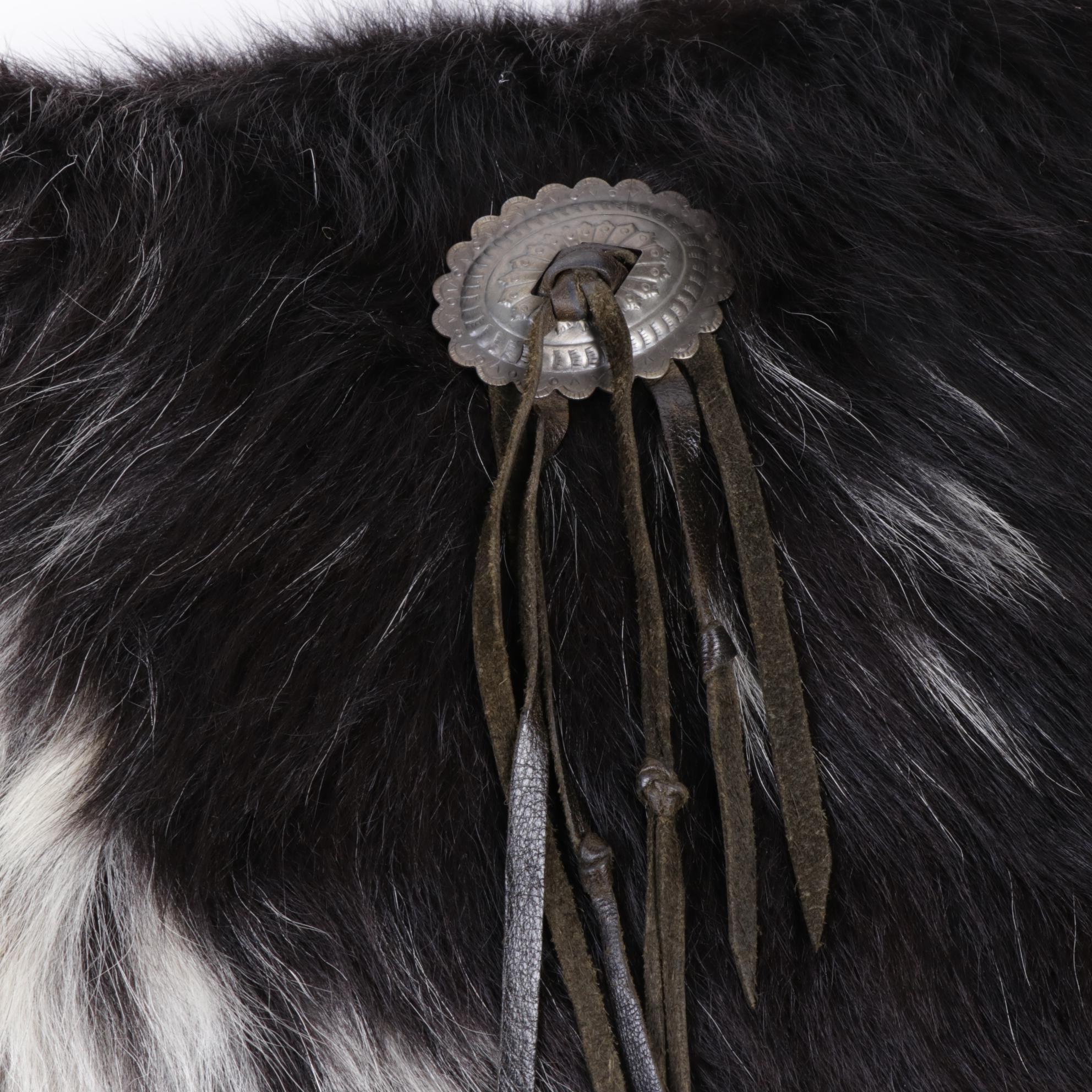 Nubian Goat Fur Pelt Accent Pillows