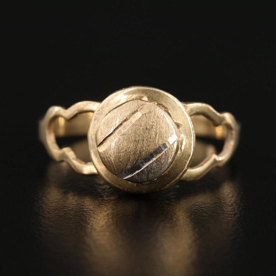 10K Yellow Gold Ring