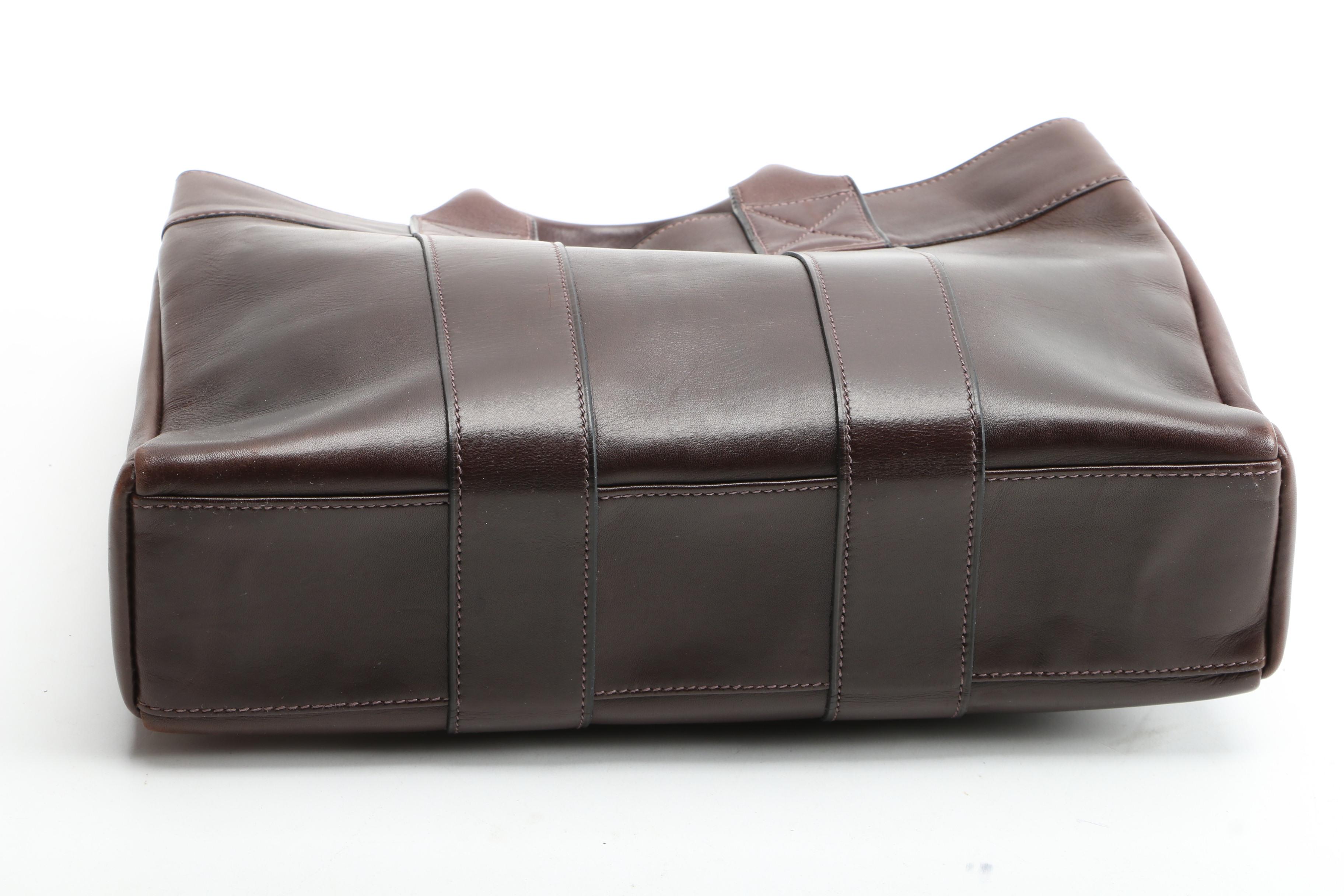 Hermès Fourre Tout PM in Cocoa Box Calf Leather with Box Signed by Susan Lucci