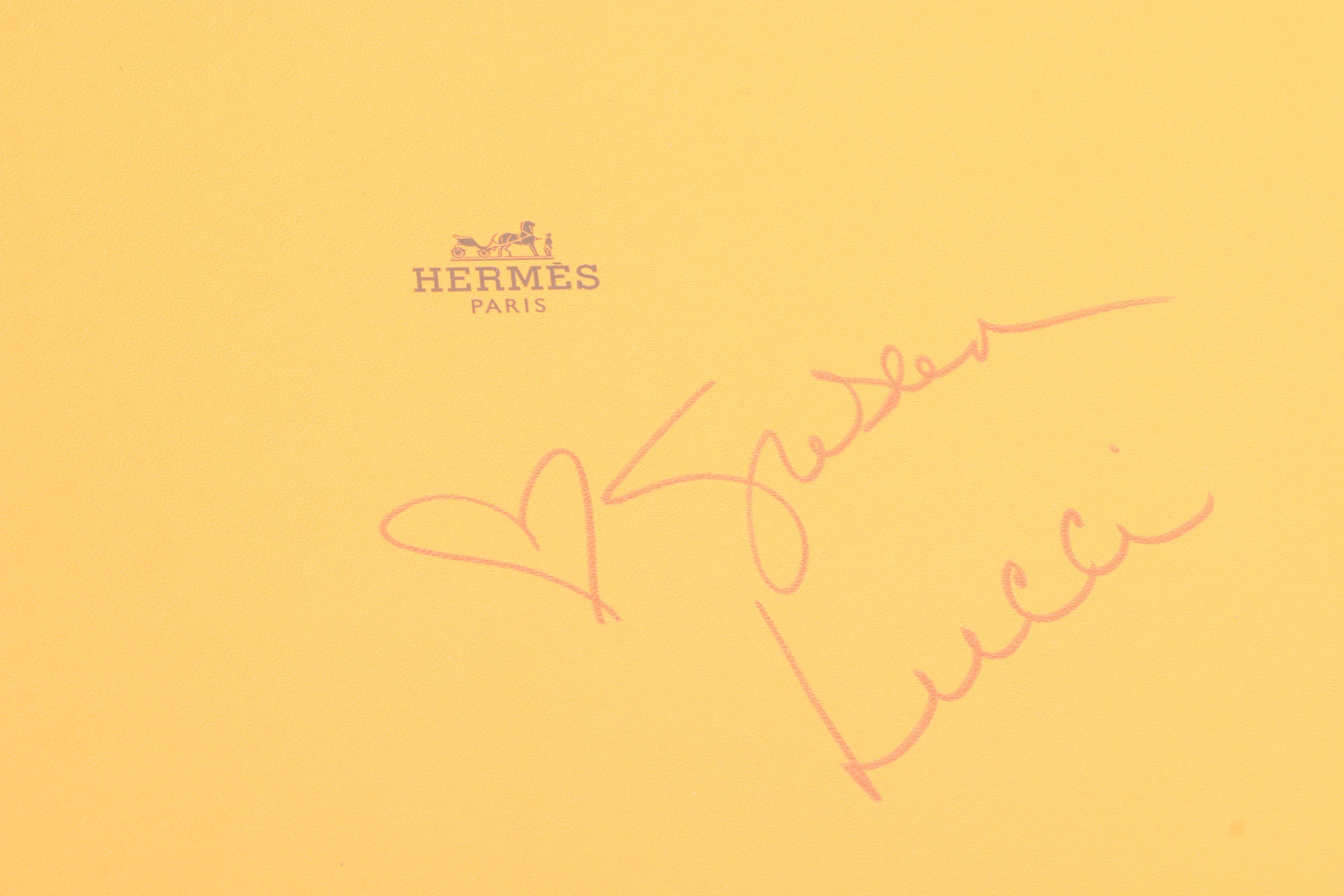 Hermès Fourre Tout PM in Cocoa Box Calf Leather with Box Signed by Susan Lucci