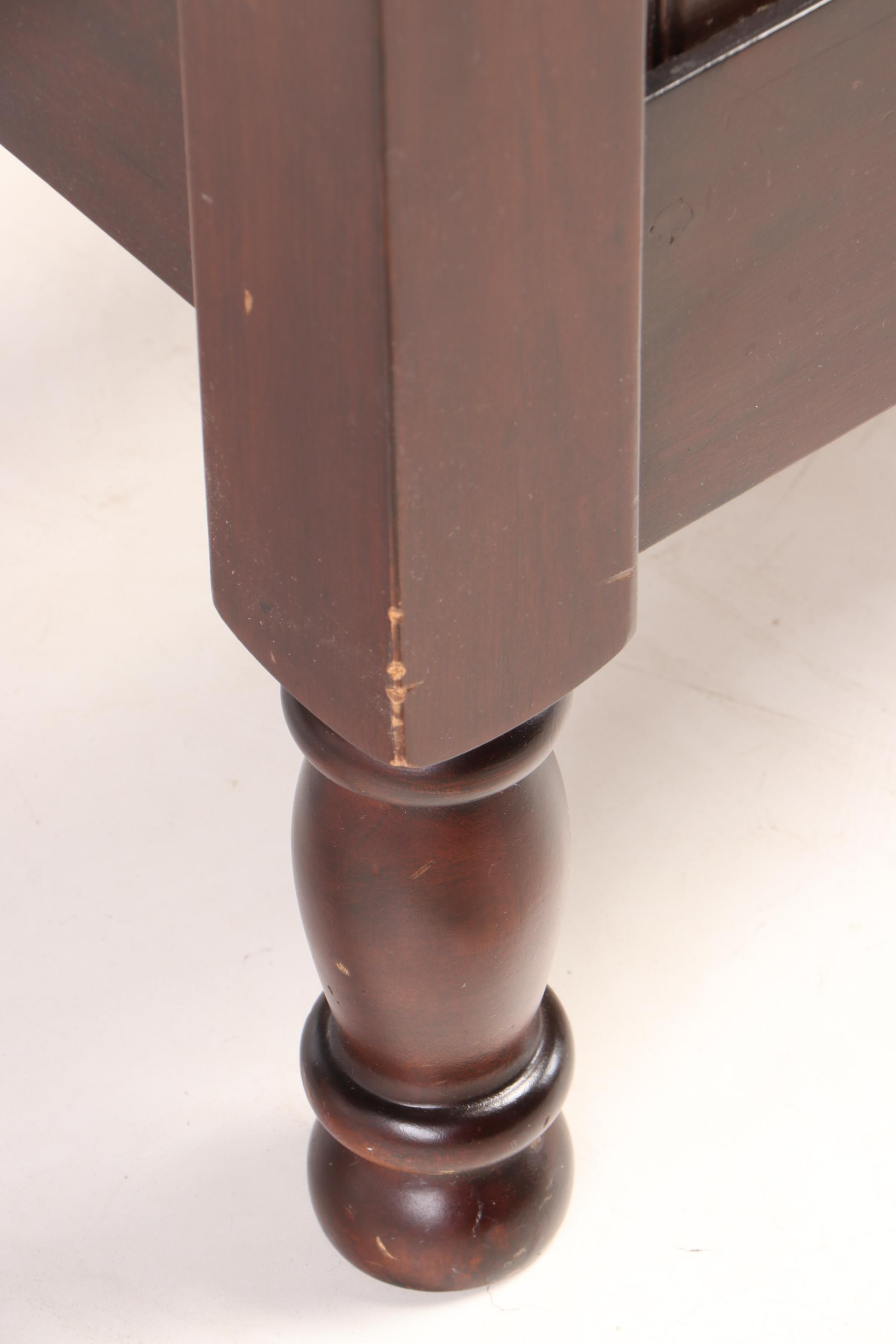 Pottery Barn Kids Matching Cherry Finish Twin Size Bed Frames, Contemporary