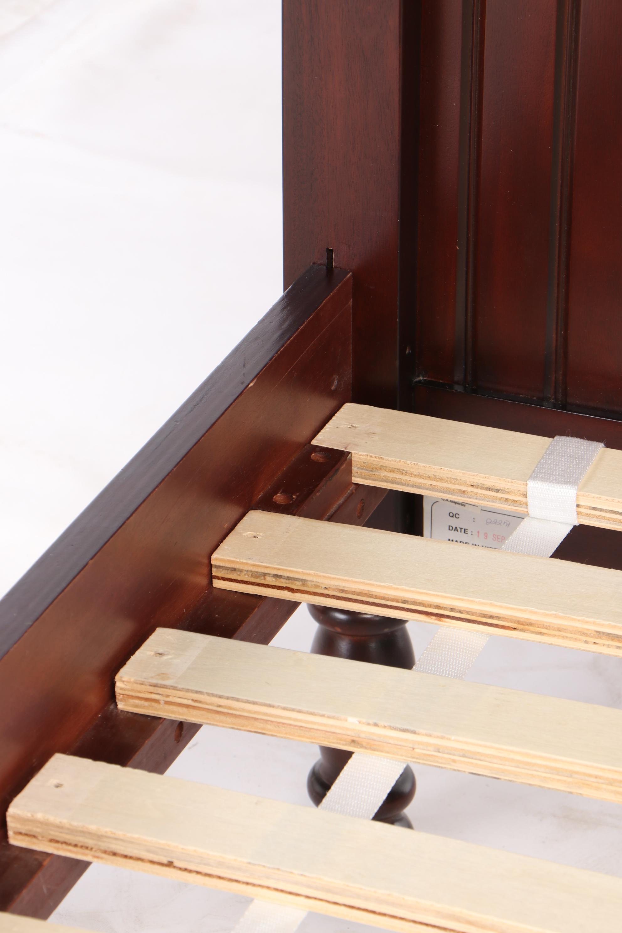 Pottery Barn Kids Matching Cherry Finish Twin Size Bed Frames, Contemporary