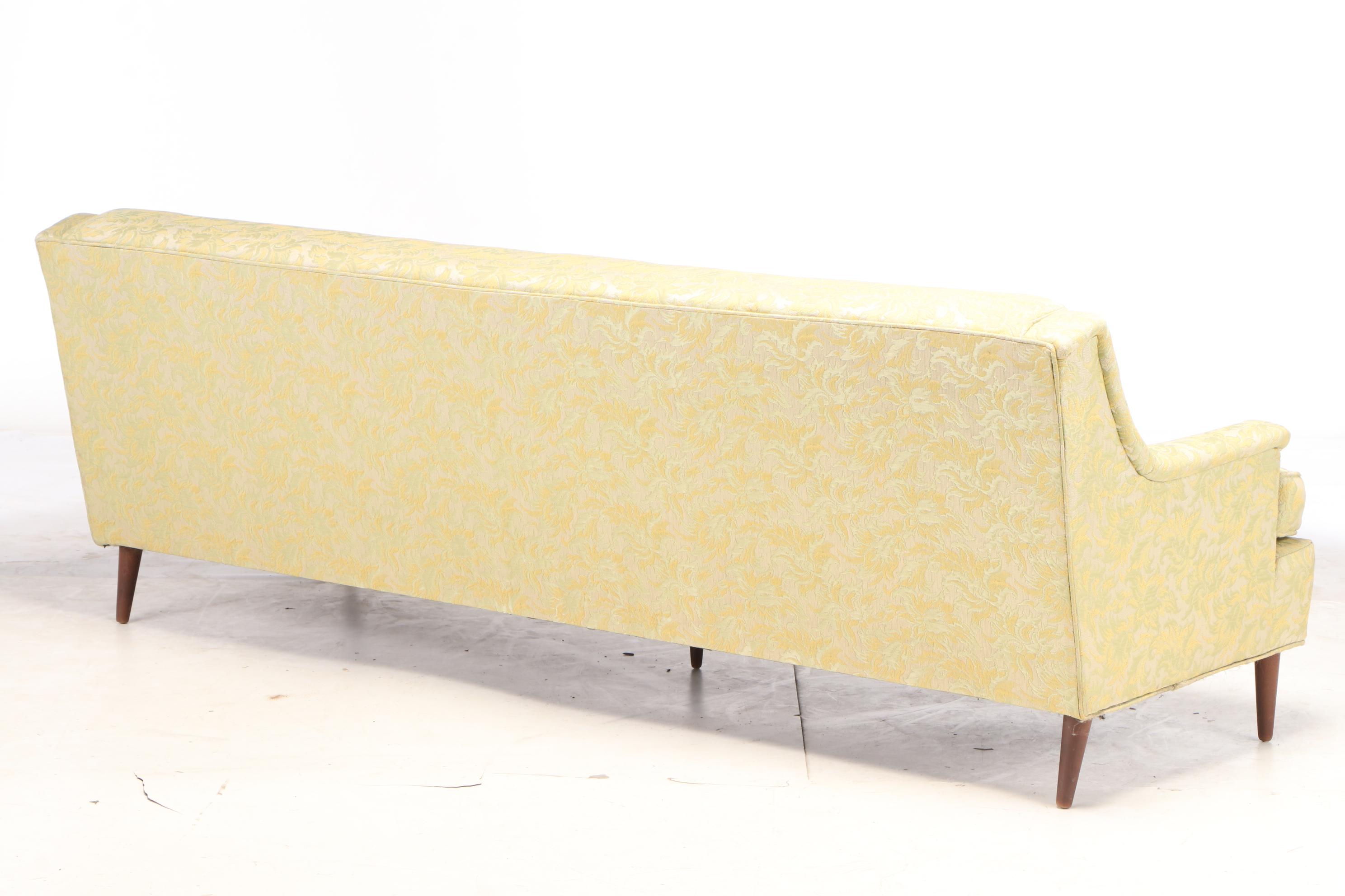 Mid Century Modern Shillito's Upholstered Sofa, Mid-20th Century