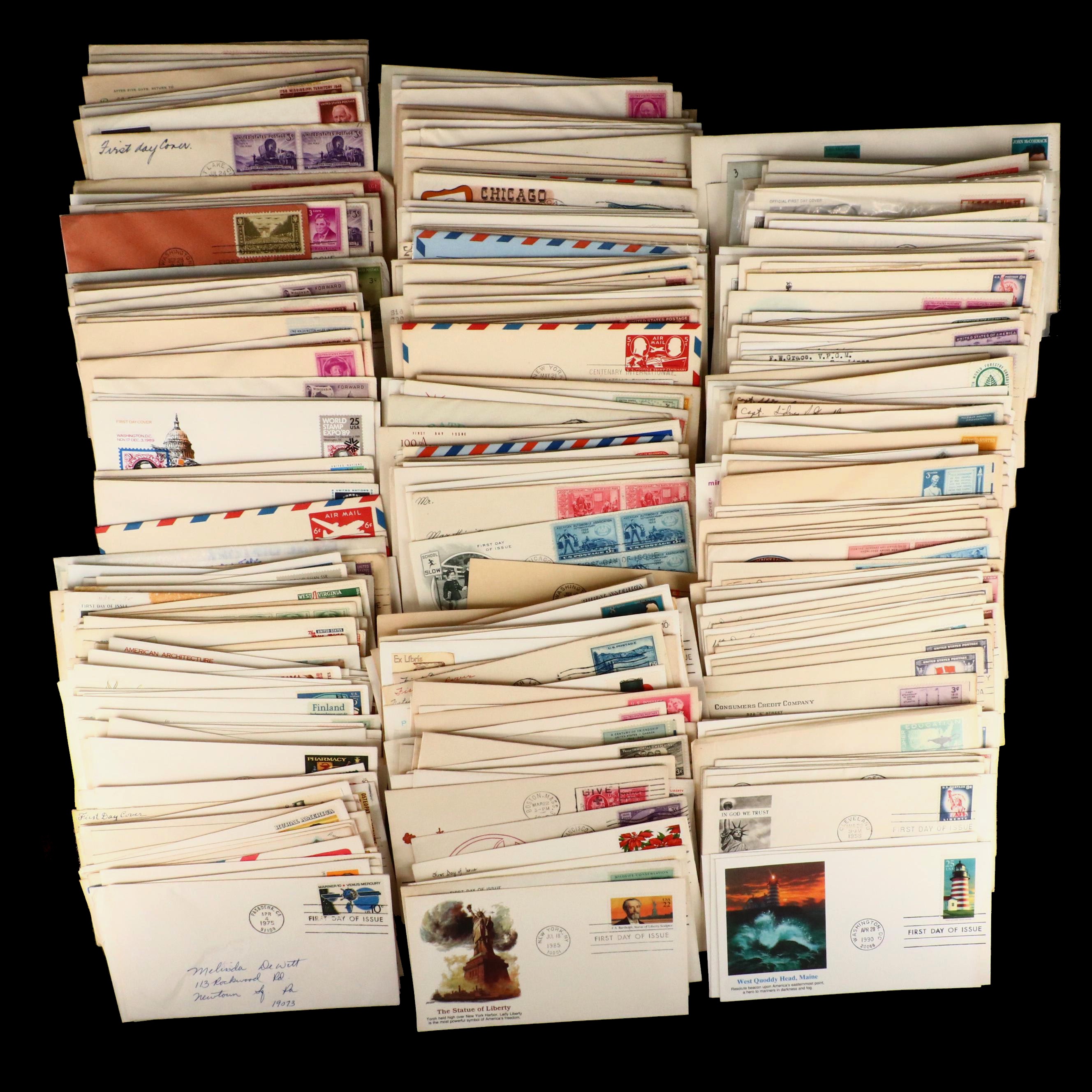 431 Vintage U.S. First Day Covers