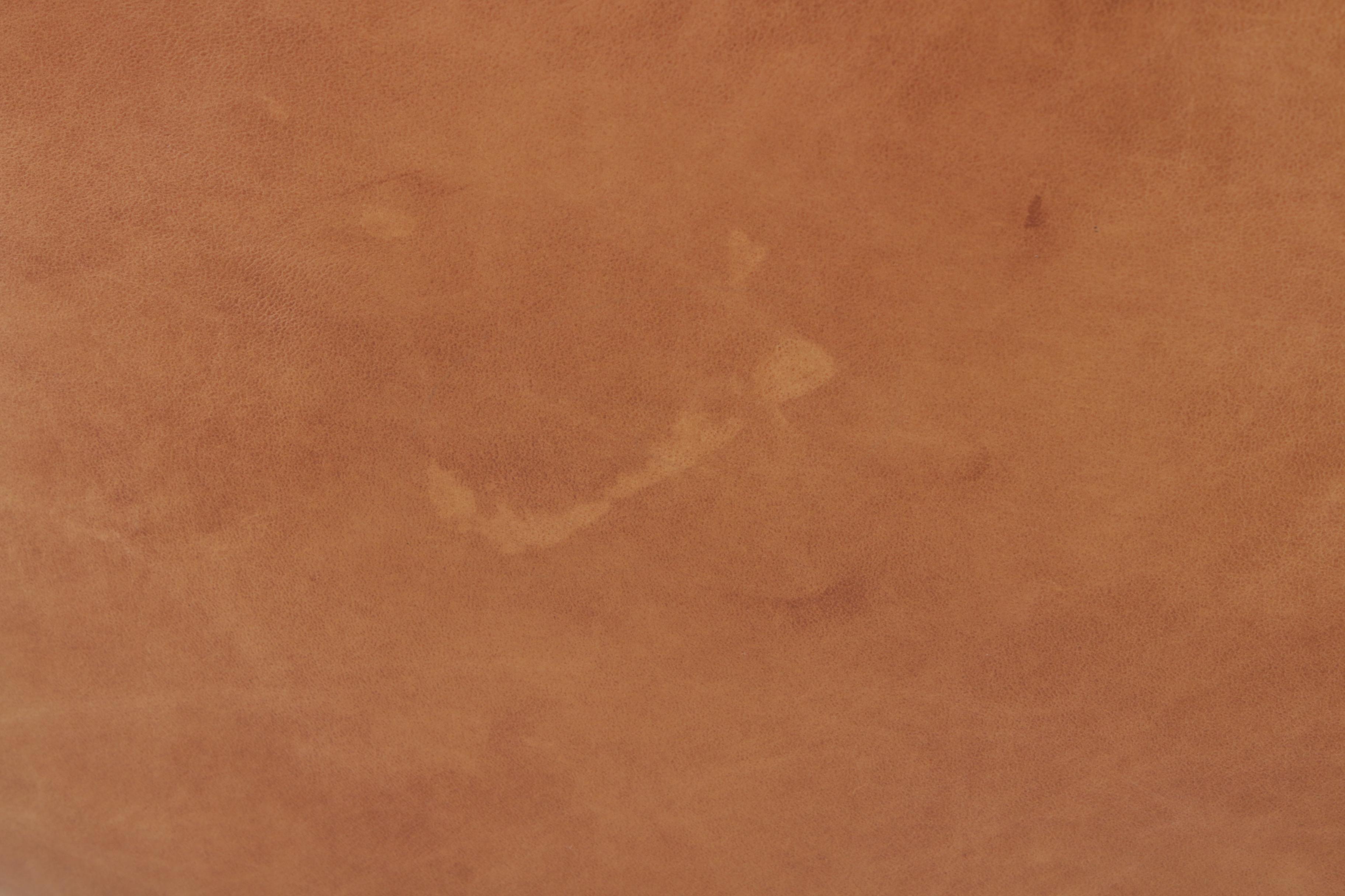 West Elm "Slope" Leather Lounge Chair in "Saddle"