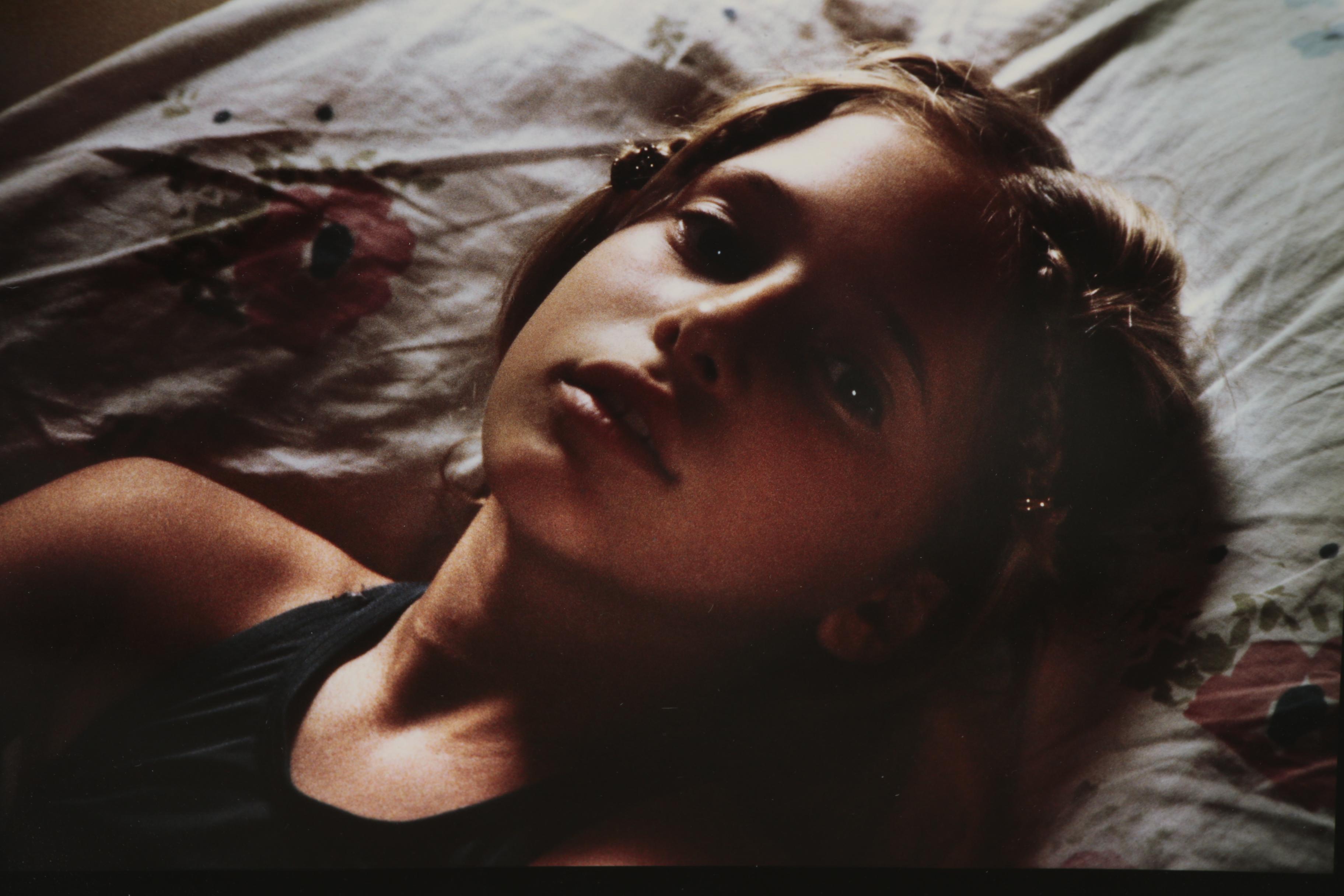 Barbara Hershey Portrait Cliché Verre Photograph "In Glowing Expectancy"