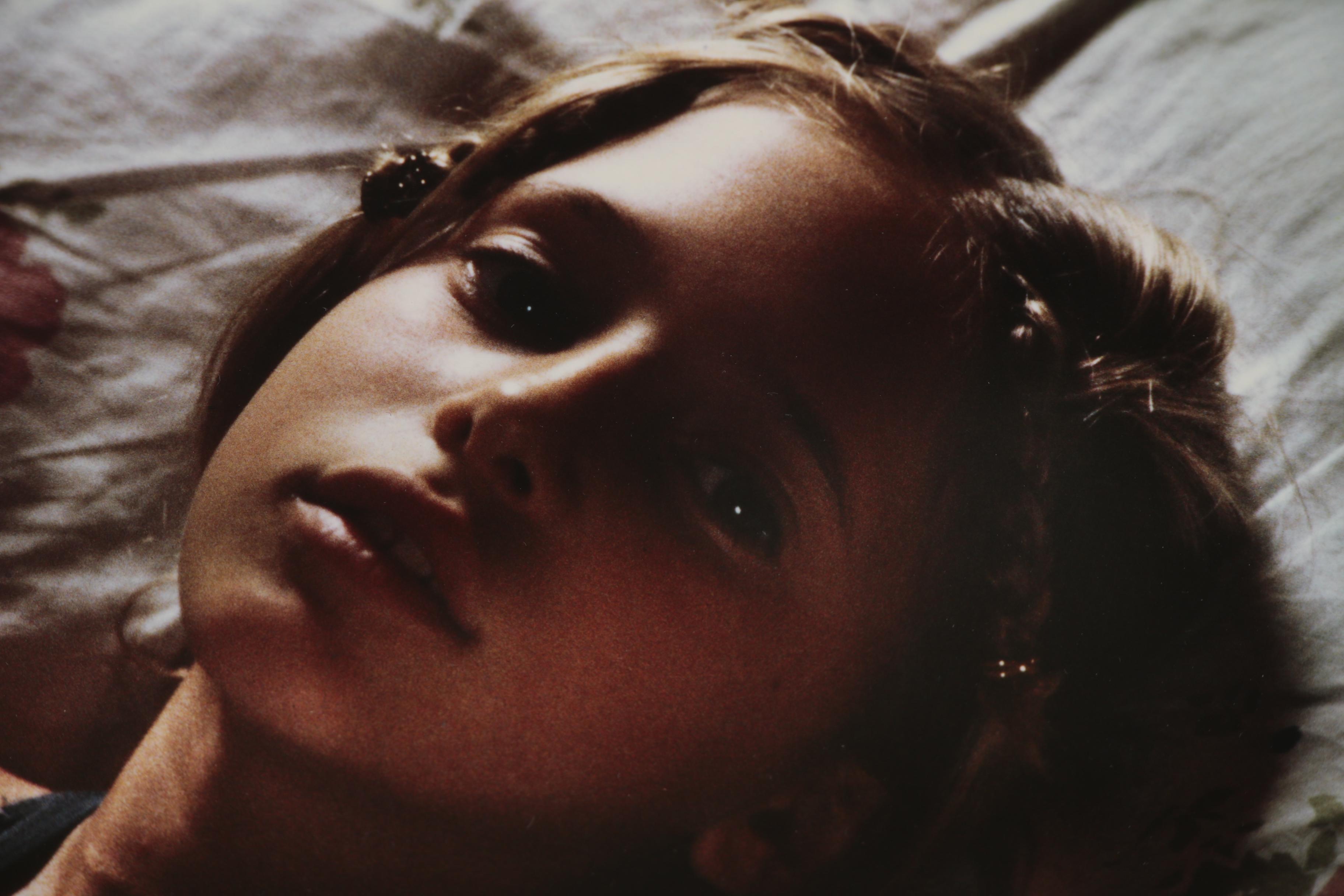 Barbara Hershey Portrait Cliché Verre Photograph "In Glowing Expectancy"