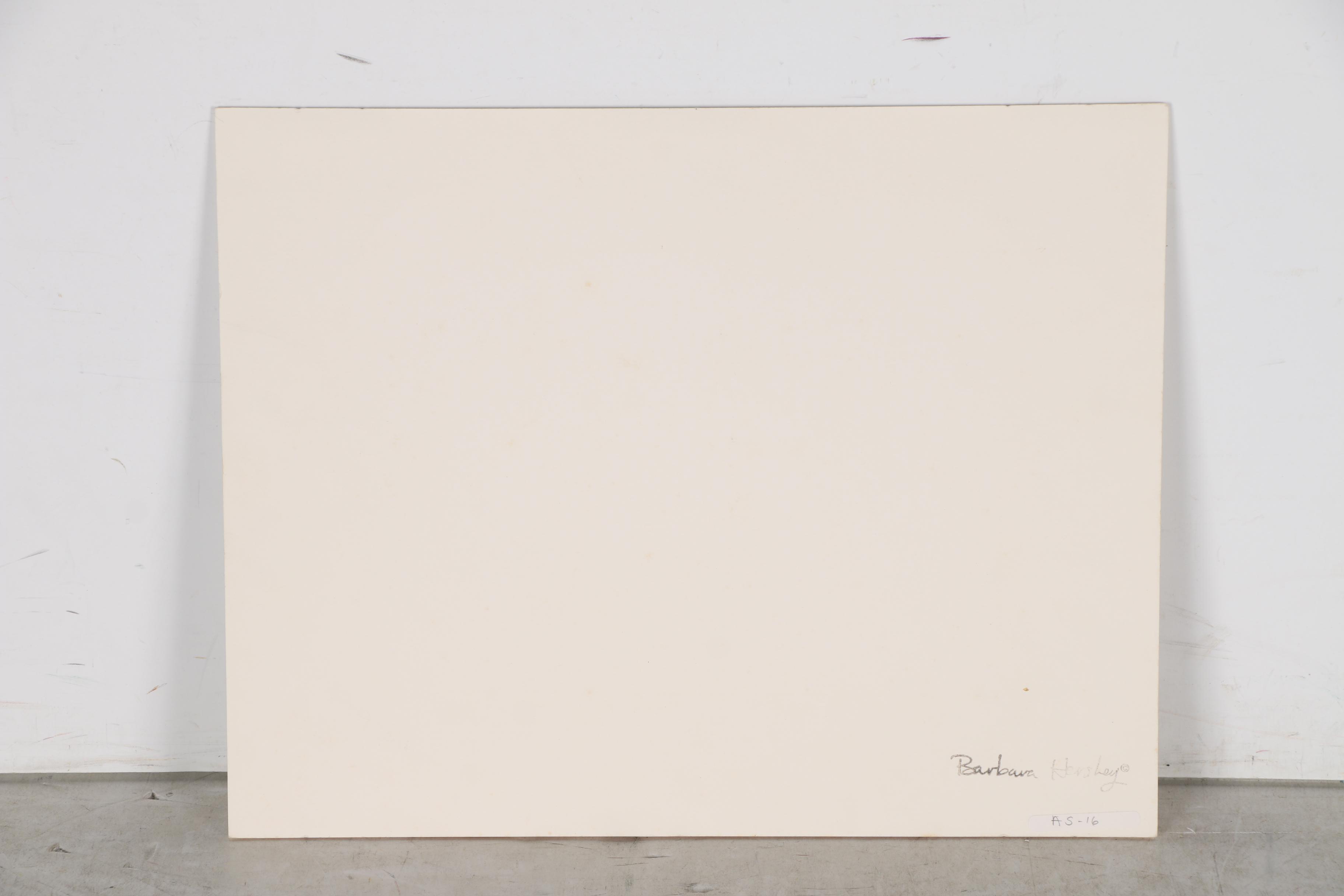 Barbara Hershey Portrait Cliché Verre Photograph "In Glowing Expectancy"