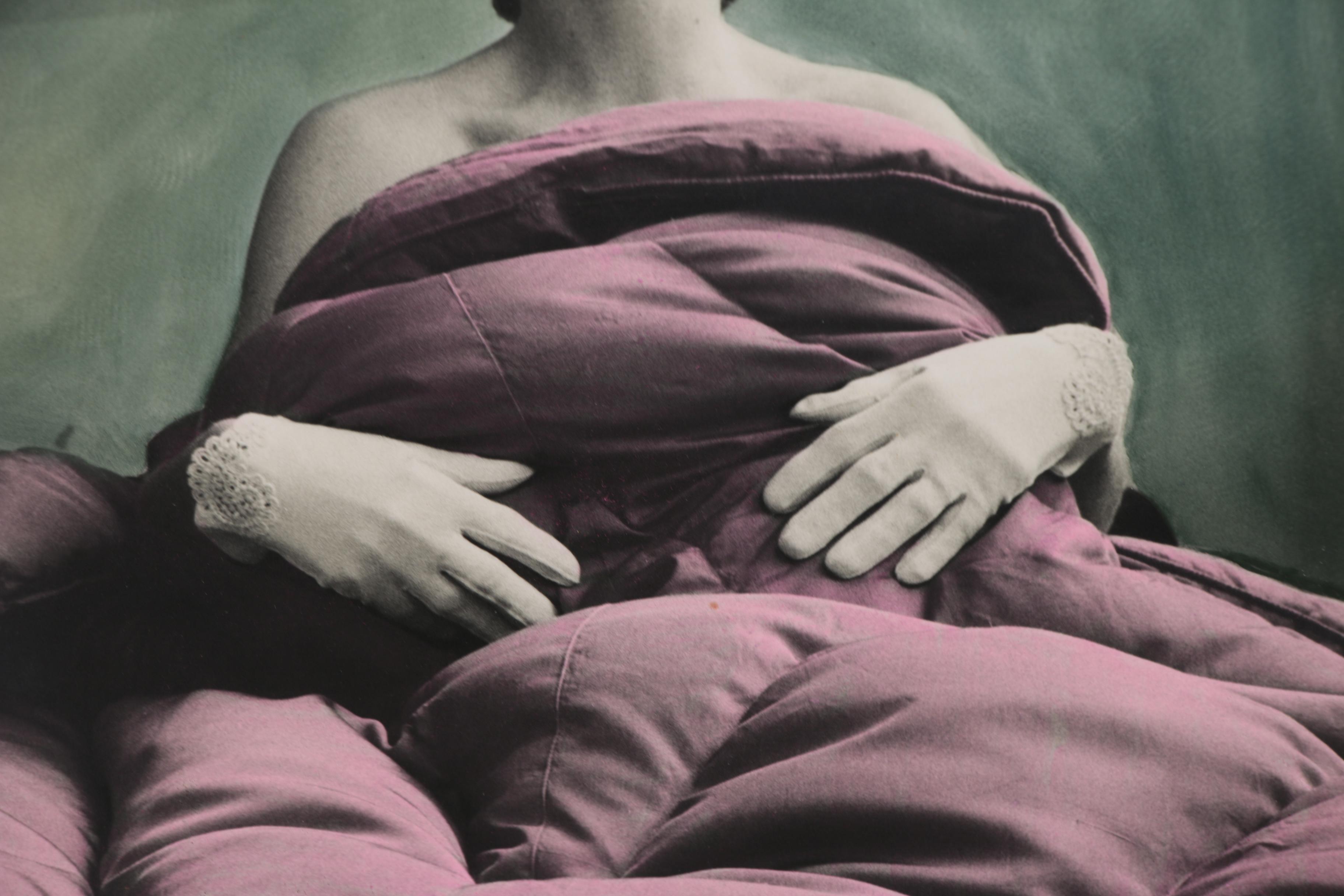 Barbara Hershey Figural Cliché Verre Photograph, 1982