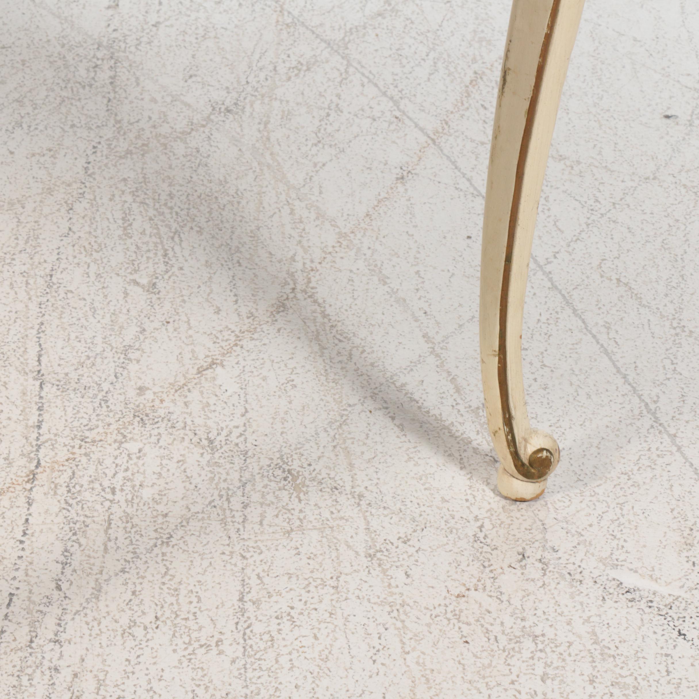 Davis Cabinet Co. French Provincial Style Painted Dining Set, Late 20th C.