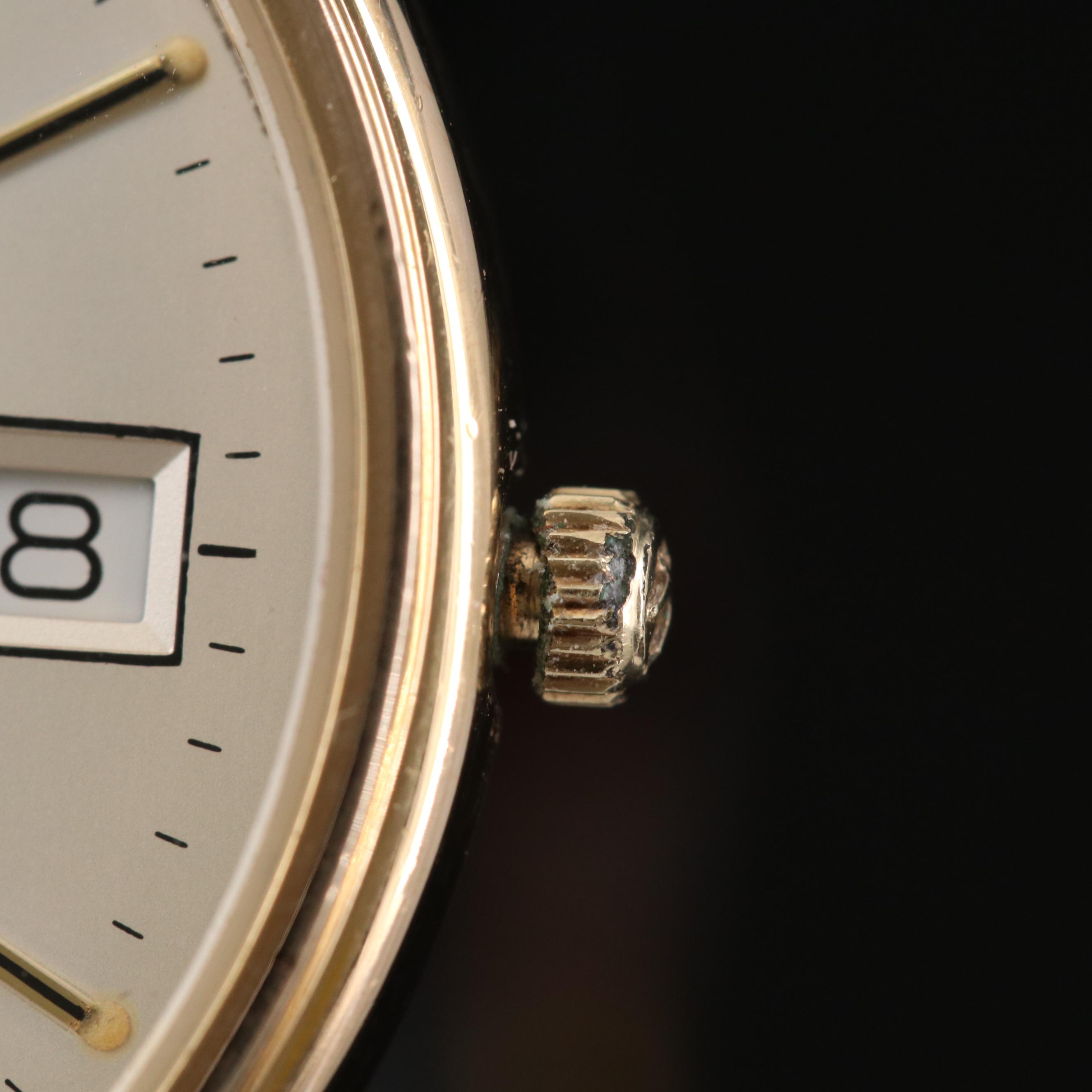 Hamilton Masterpiece 10K Gold Filled Quartz Watch, Vintage