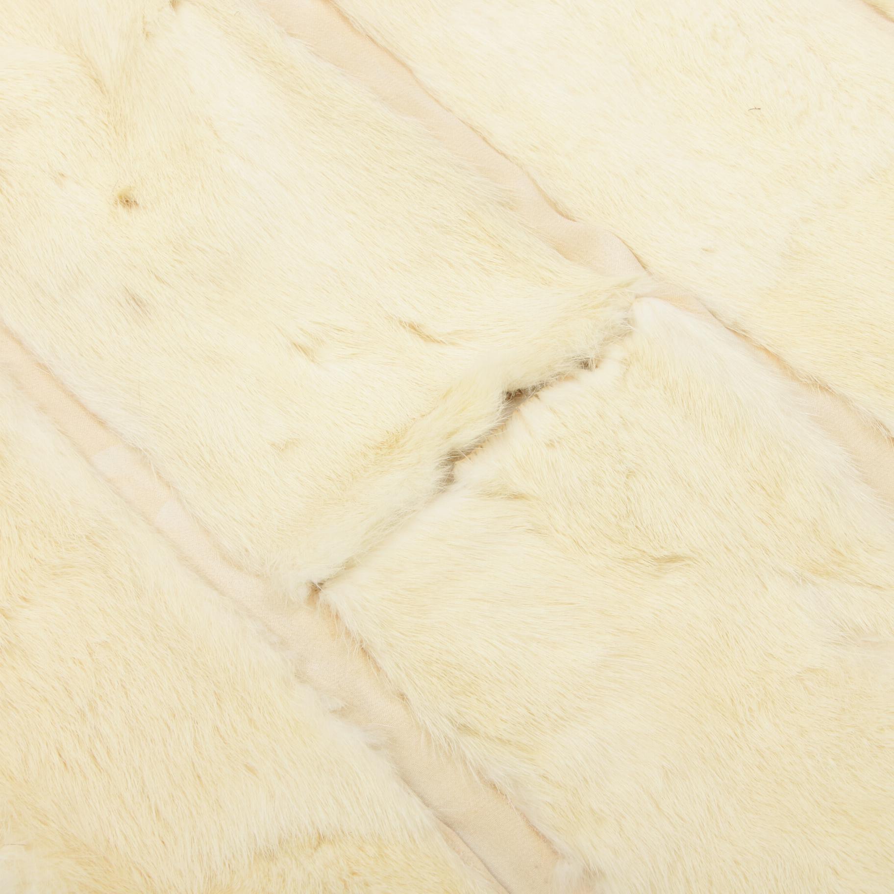 Ermine Fur Stole, Shawl, and Collar, Vintage