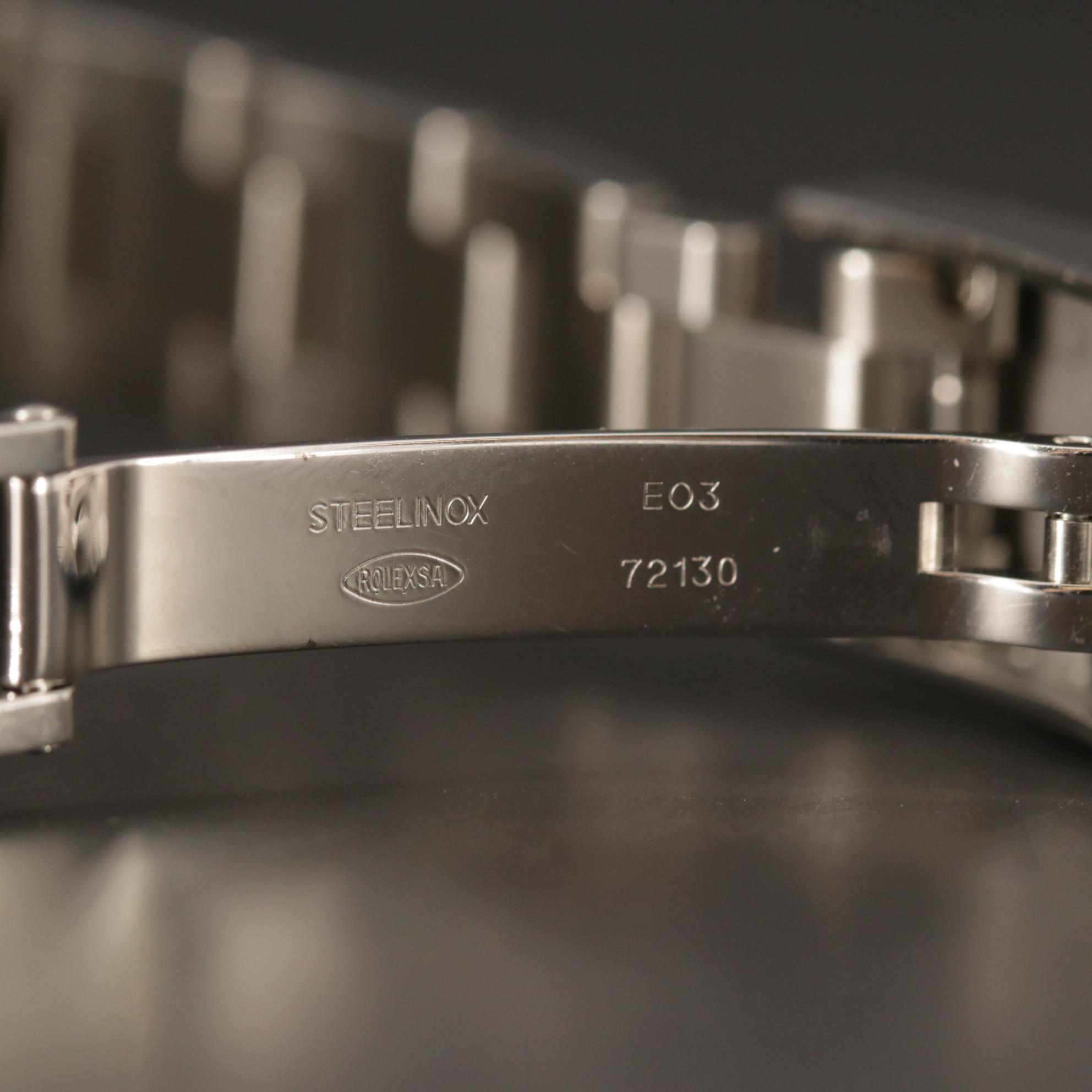 Rolex Datejust Diamond and Stainless Steel Watch, 2007