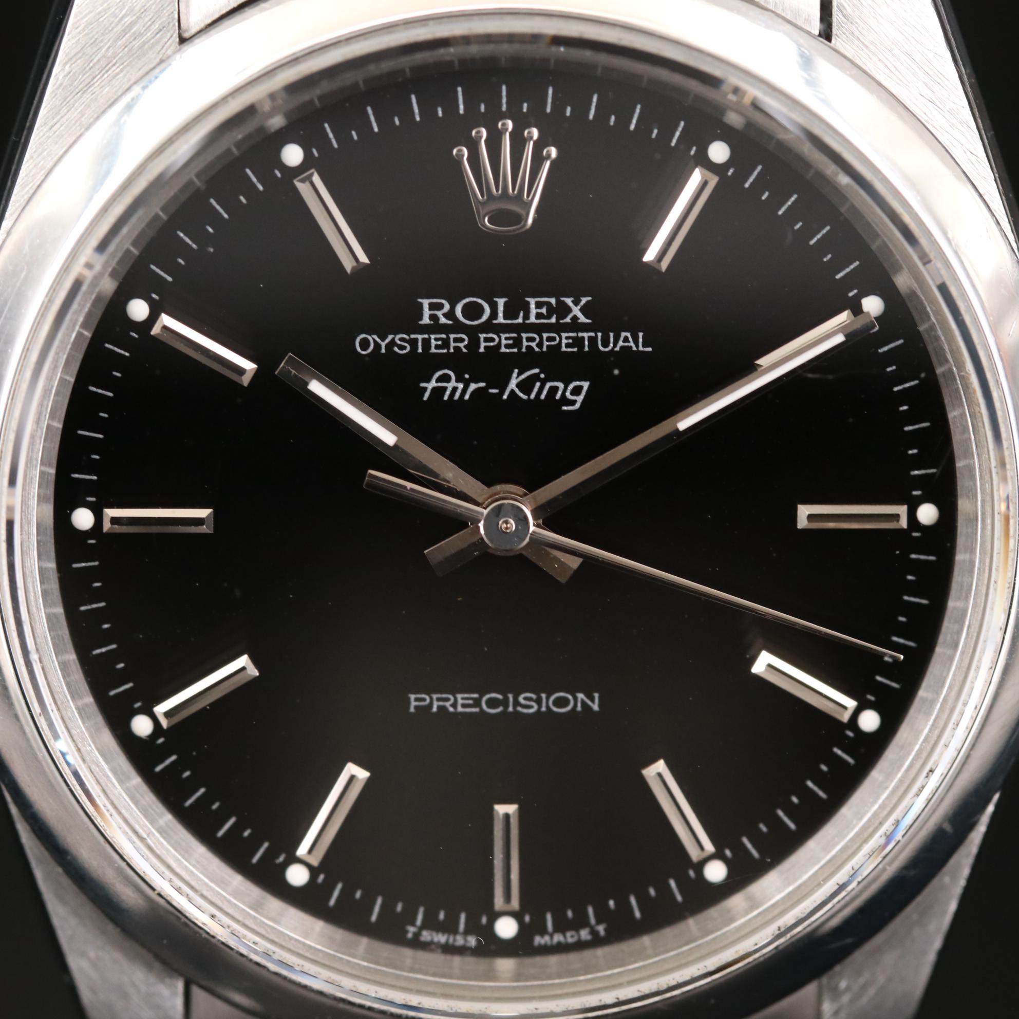 Rolex Oyster Perpetual Air-King Stainless Steel Automatic Watch, 1996