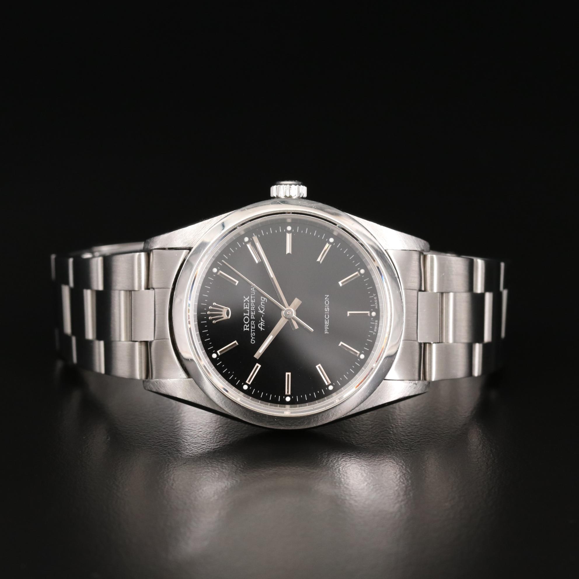 Rolex Oyster Perpetual Air-King Stainless Steel Automatic Watch, 1996