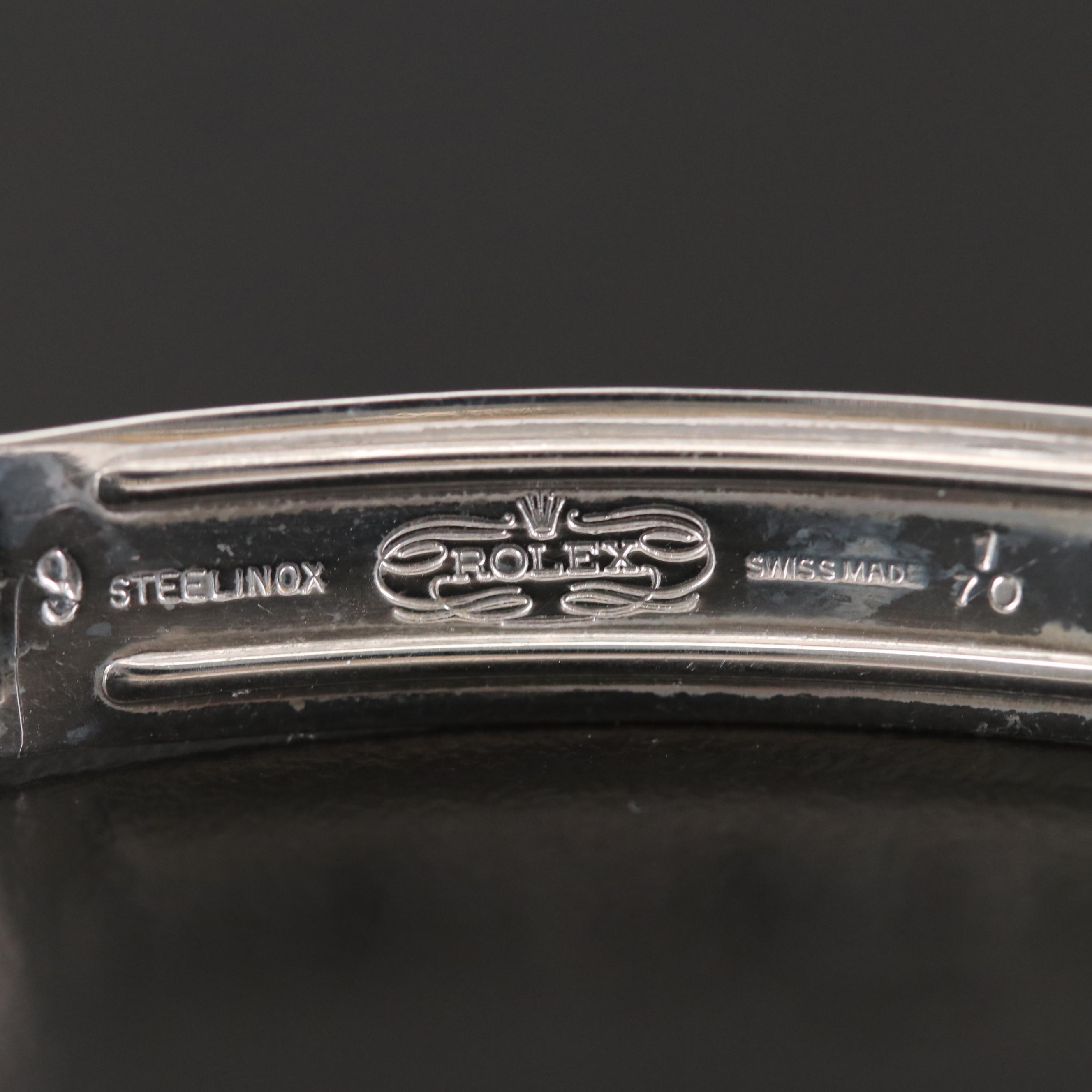 Rolex Oyster Perpetual Zephyr 18K Gold and Stainless Steel Watch, Vintage