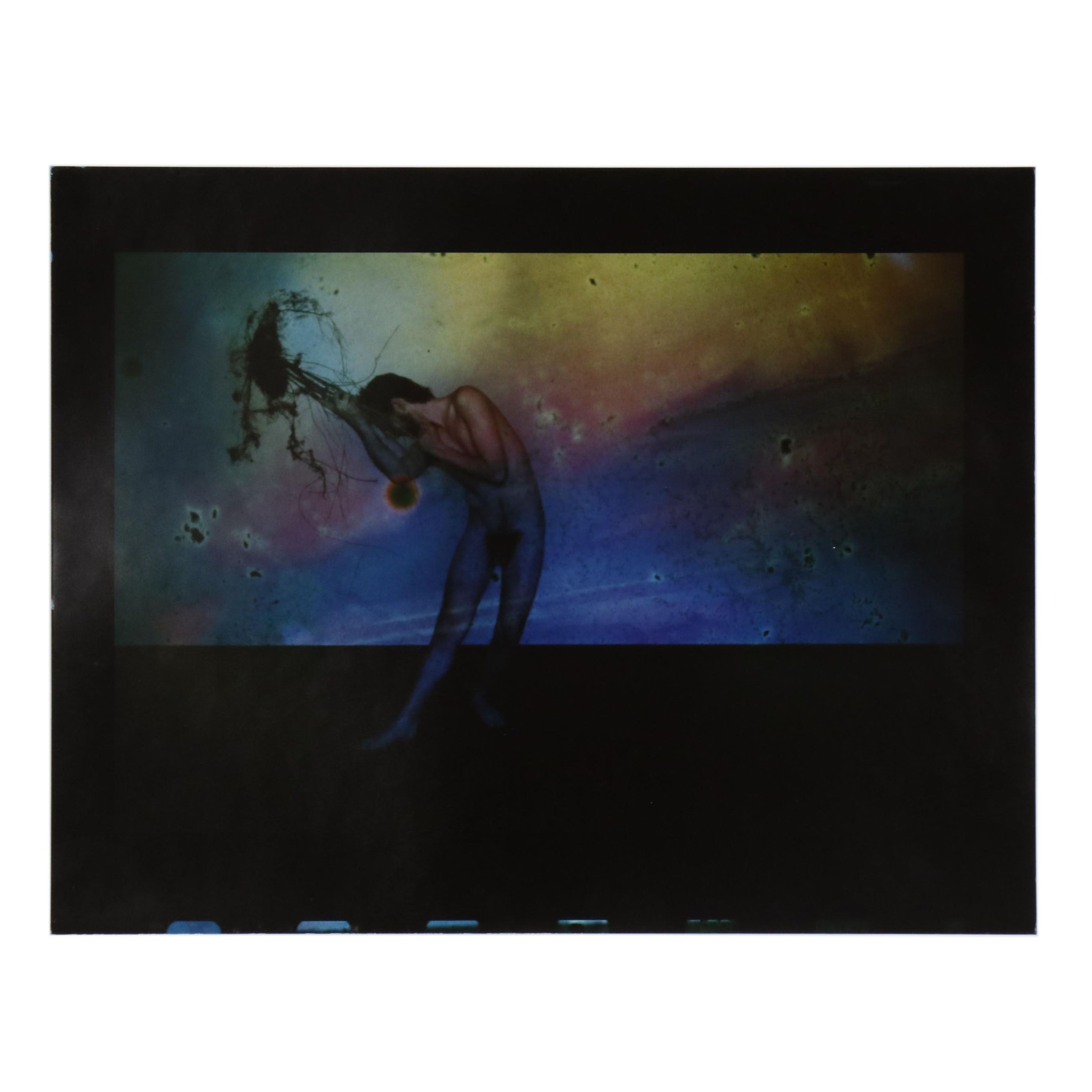 Barbara Hershey Surrealist Figural Cliché Verre Photograph, 1983