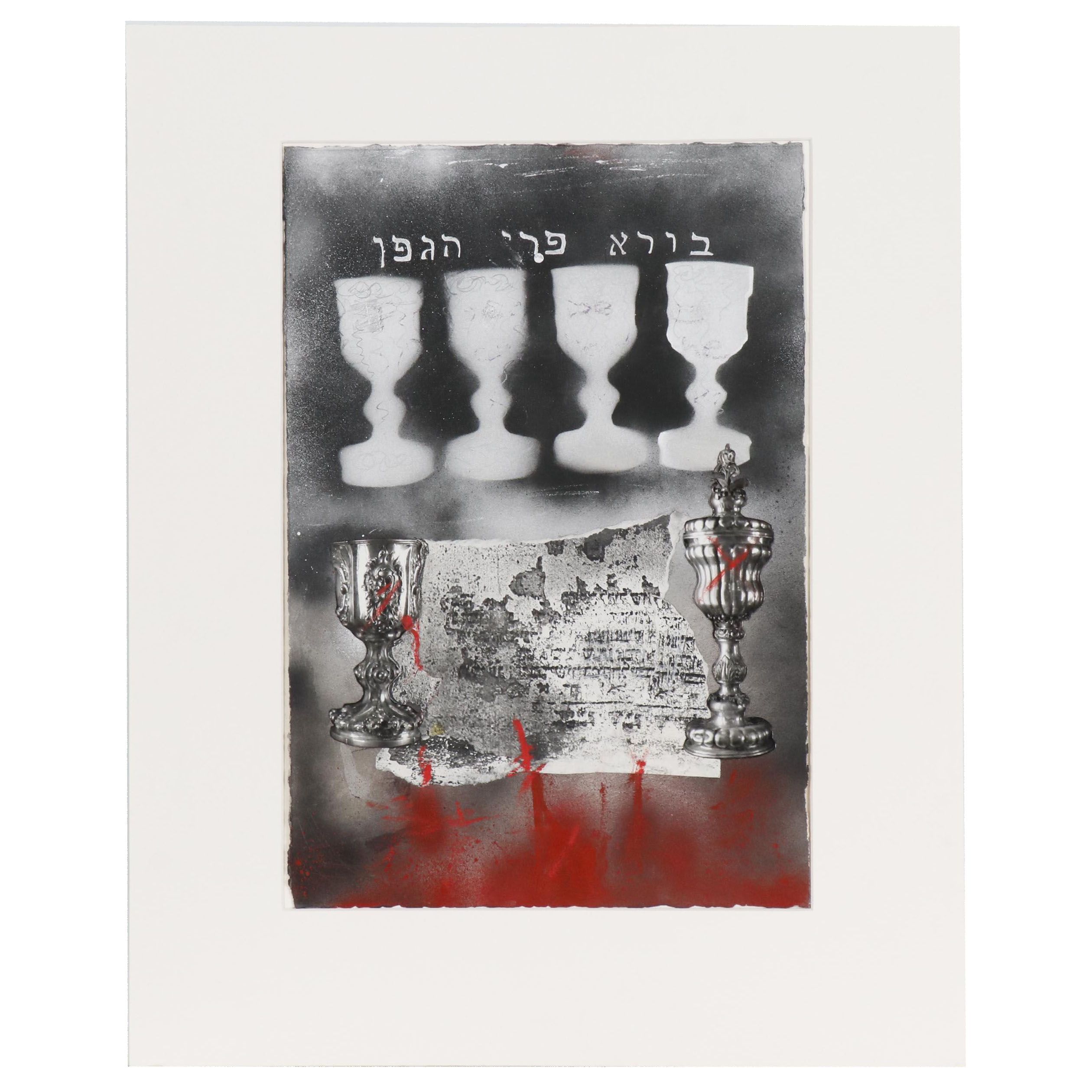 Barbara Hershey Abstract Photographic Collage, 1991