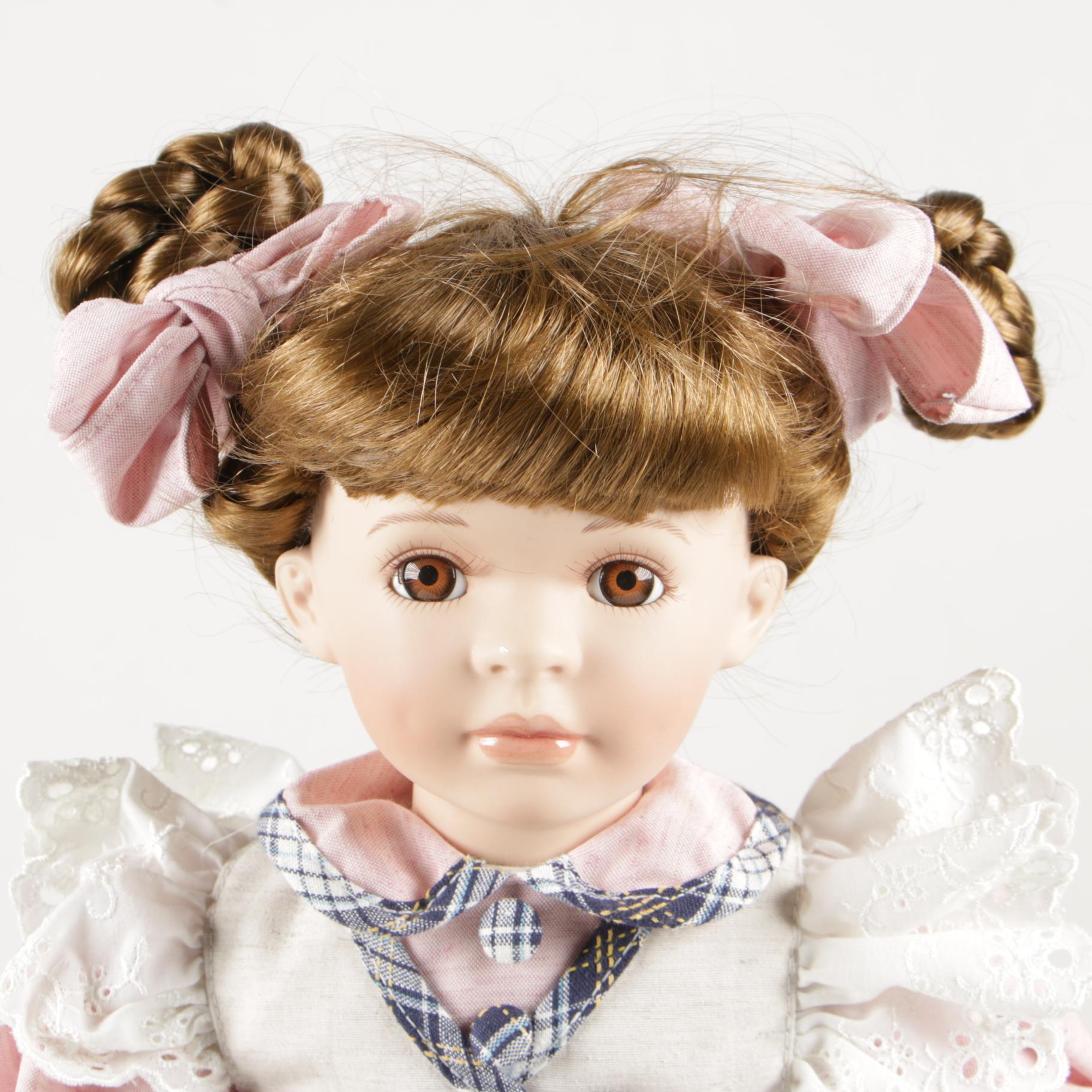 Kingstate The Dollcrafter "Tracy" Prestige Collection Porcelain Doll