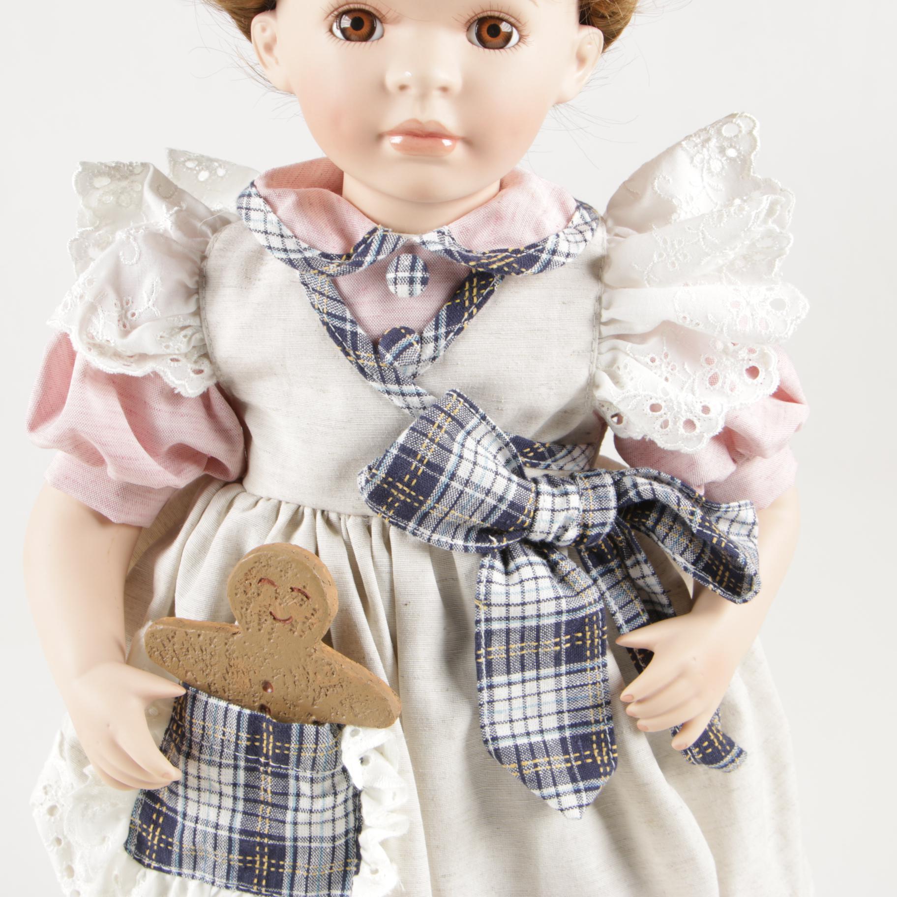 Kingstate The Dollcrafter "Tracy" Prestige Collection Porcelain Doll
