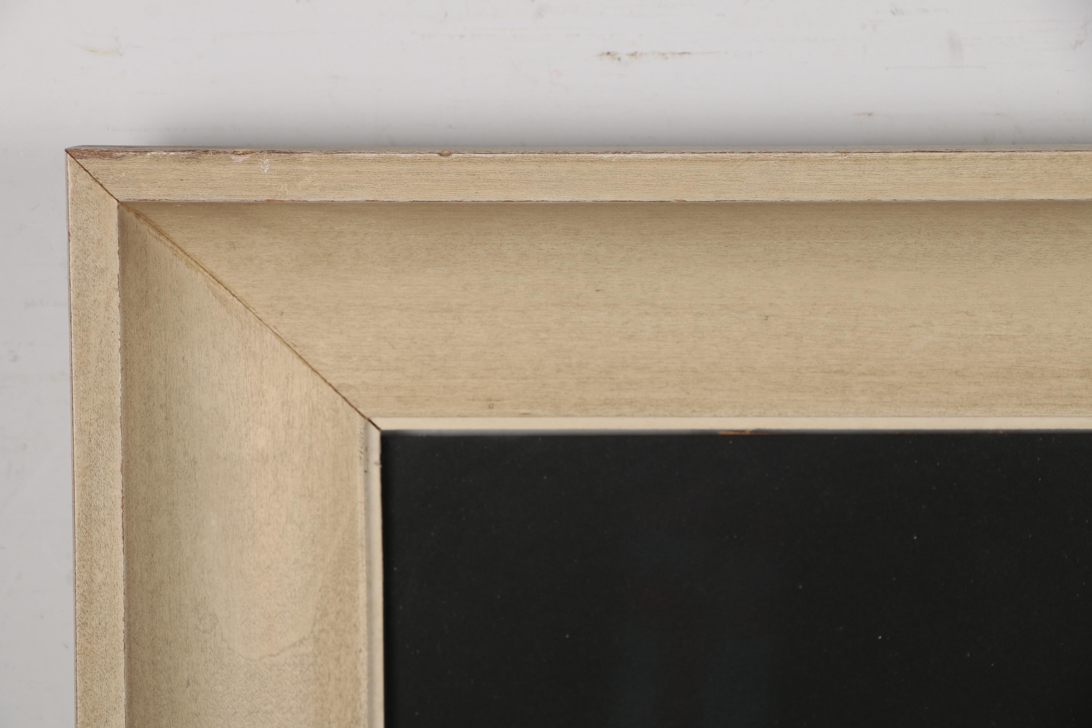 Charcoal Portrait Drawing of Cat, Mid 20th Century