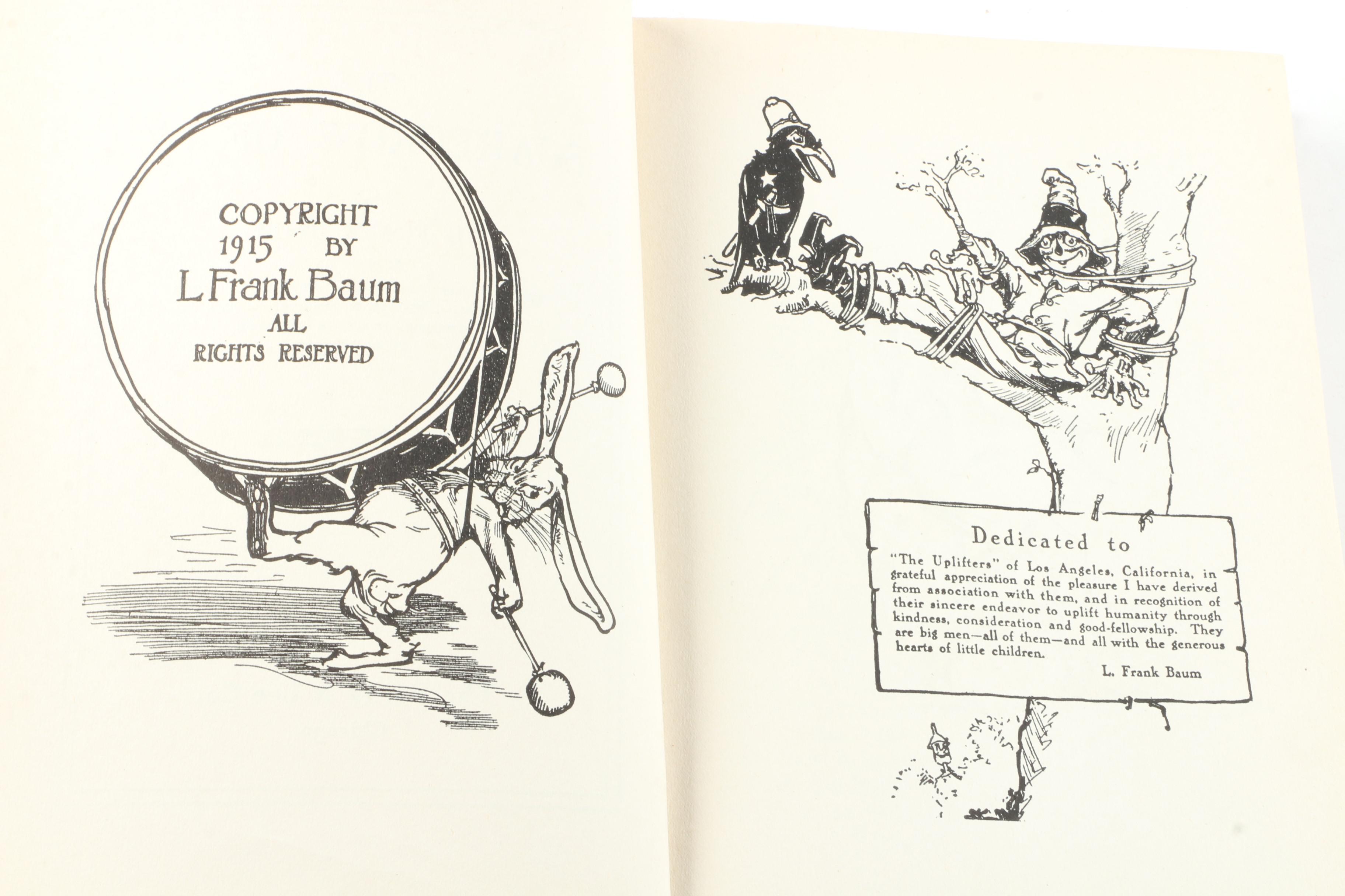 Vintage "Wizard of Oz" Book Collection featuring "The Scarecrow of Oz"