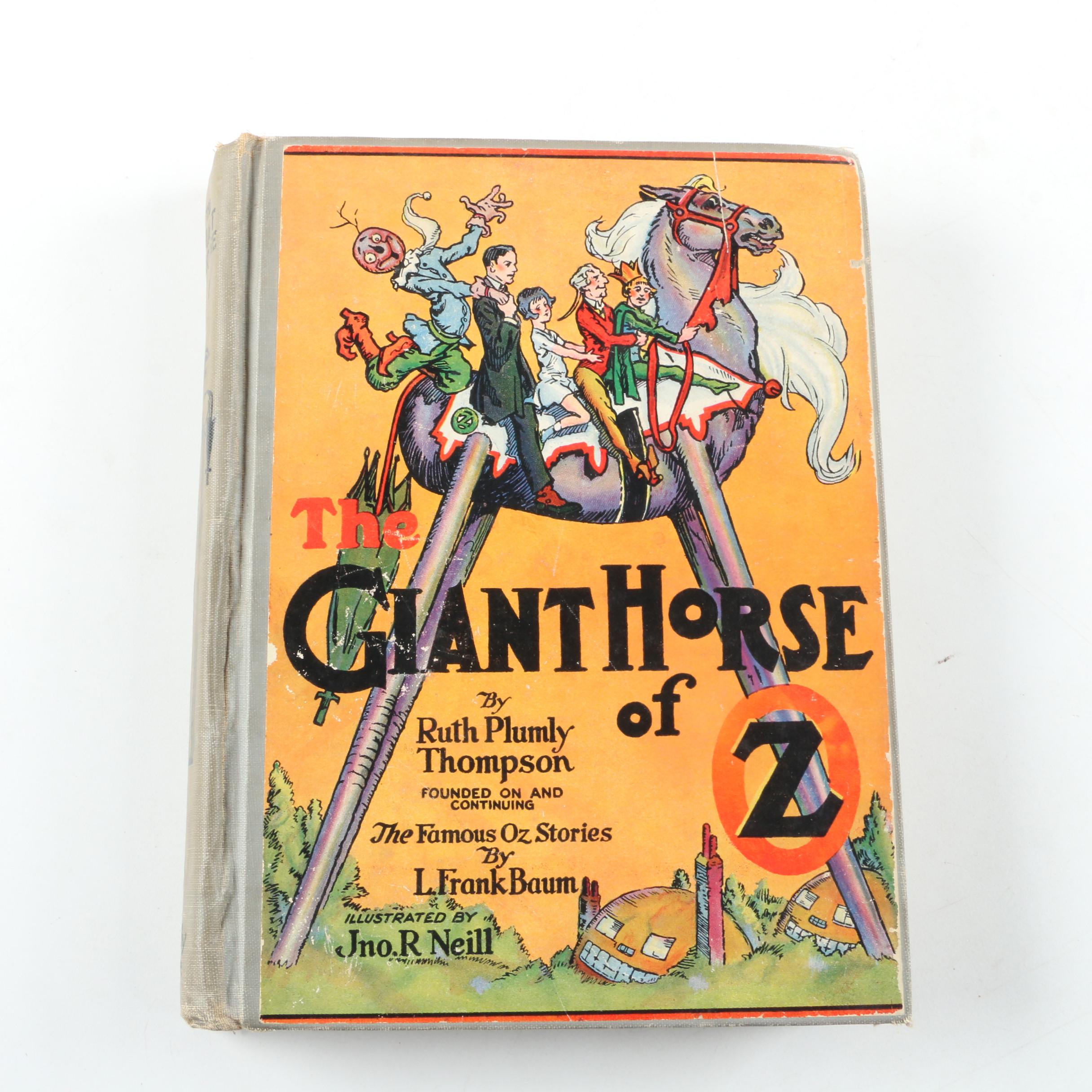 Vintage "Wizard of Oz" Book Collection featuring "The Road to Oz"