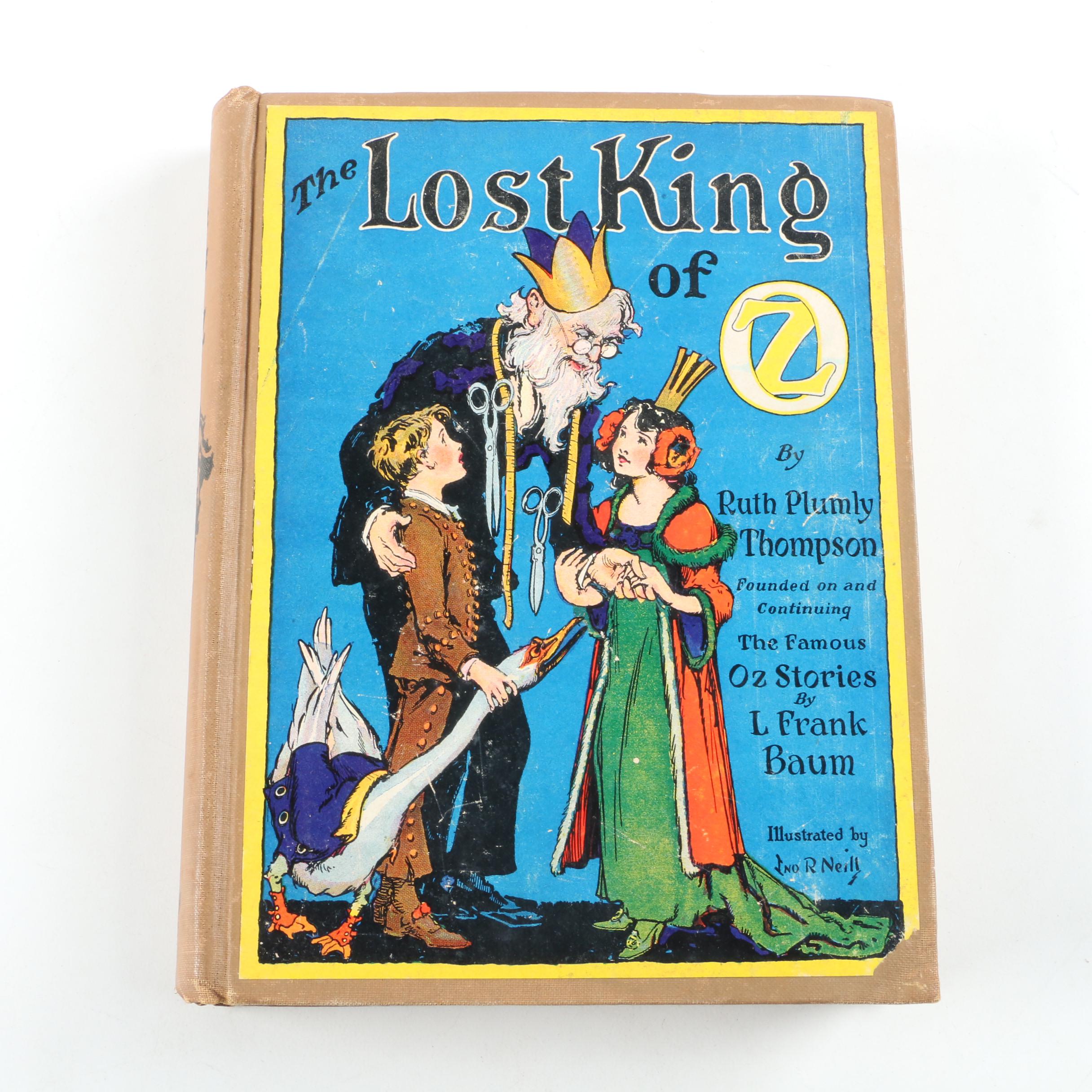 Vintage "Wizard of Oz" Book Collection featuring "The Road to Oz"