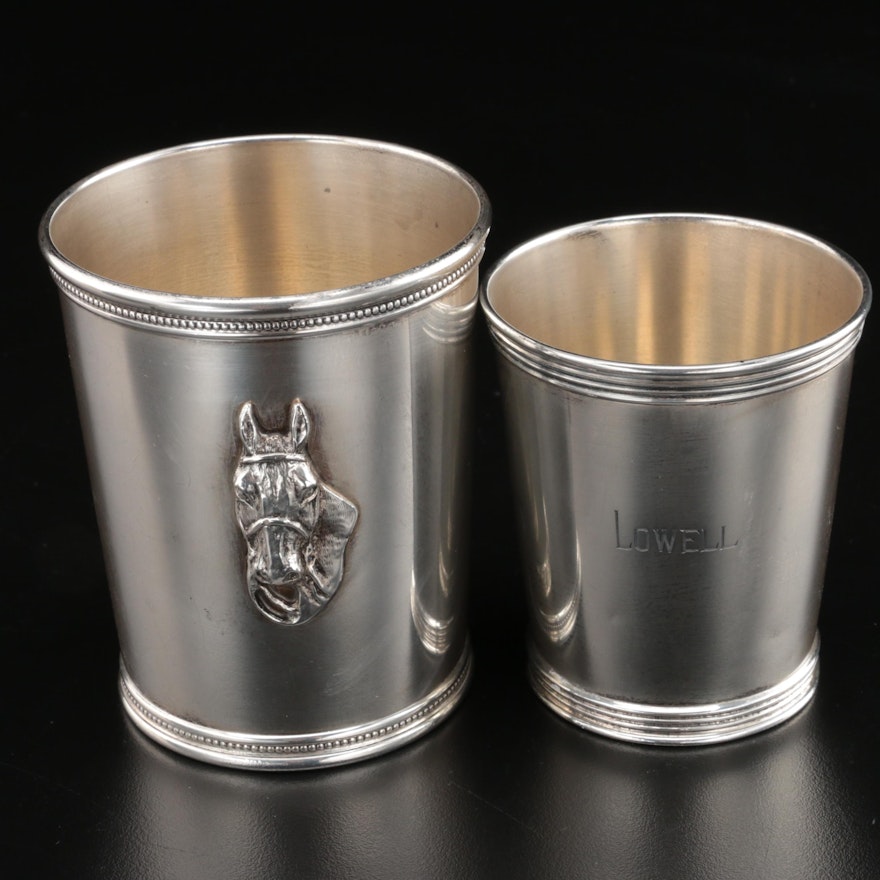 Benjamin Trees Sterling Silver Mint Julep Cups, Mid-Century