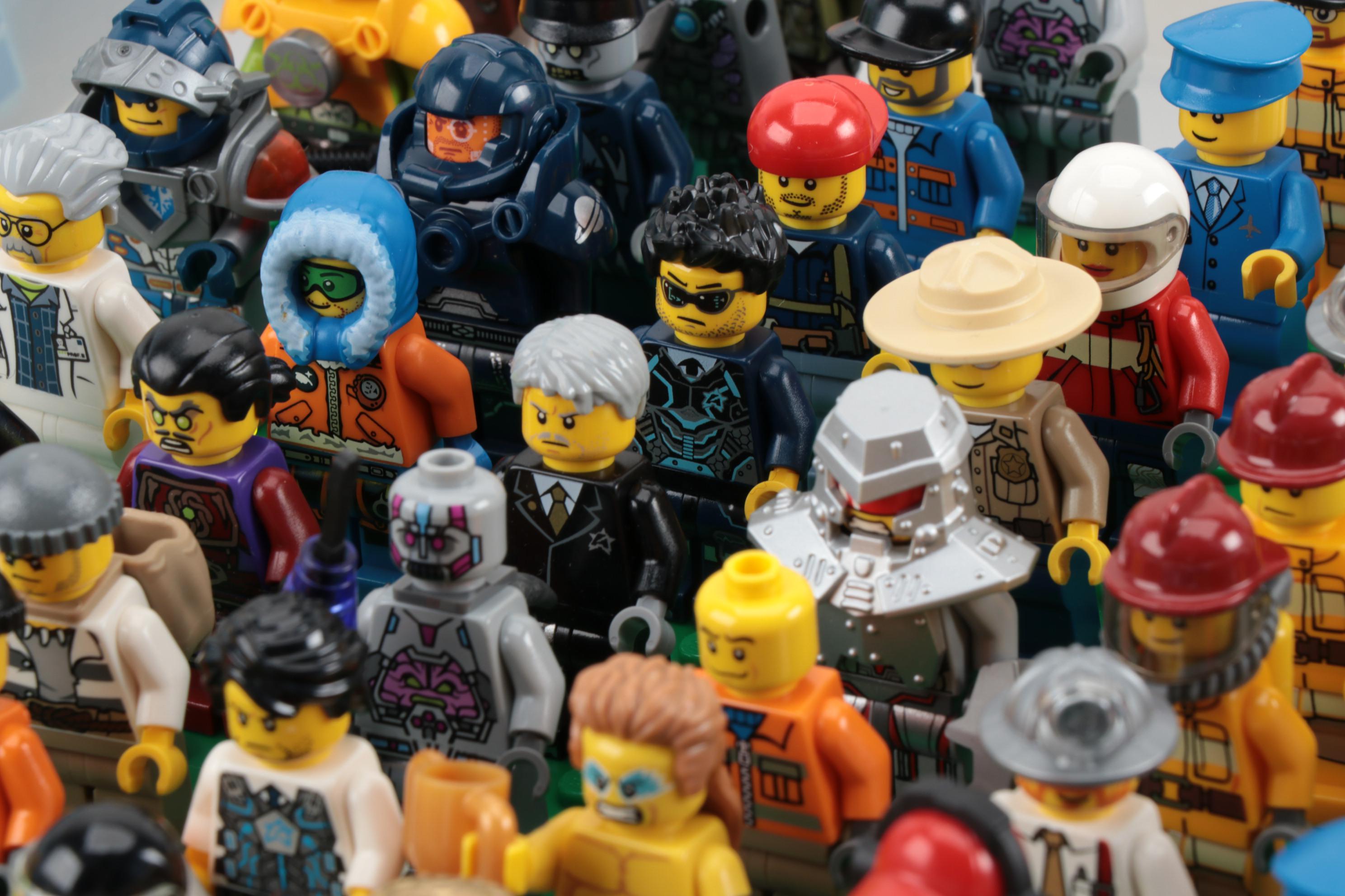 LEGO "City Series" Building Toys Including Figures, Vehicles, Booklets, 2010s