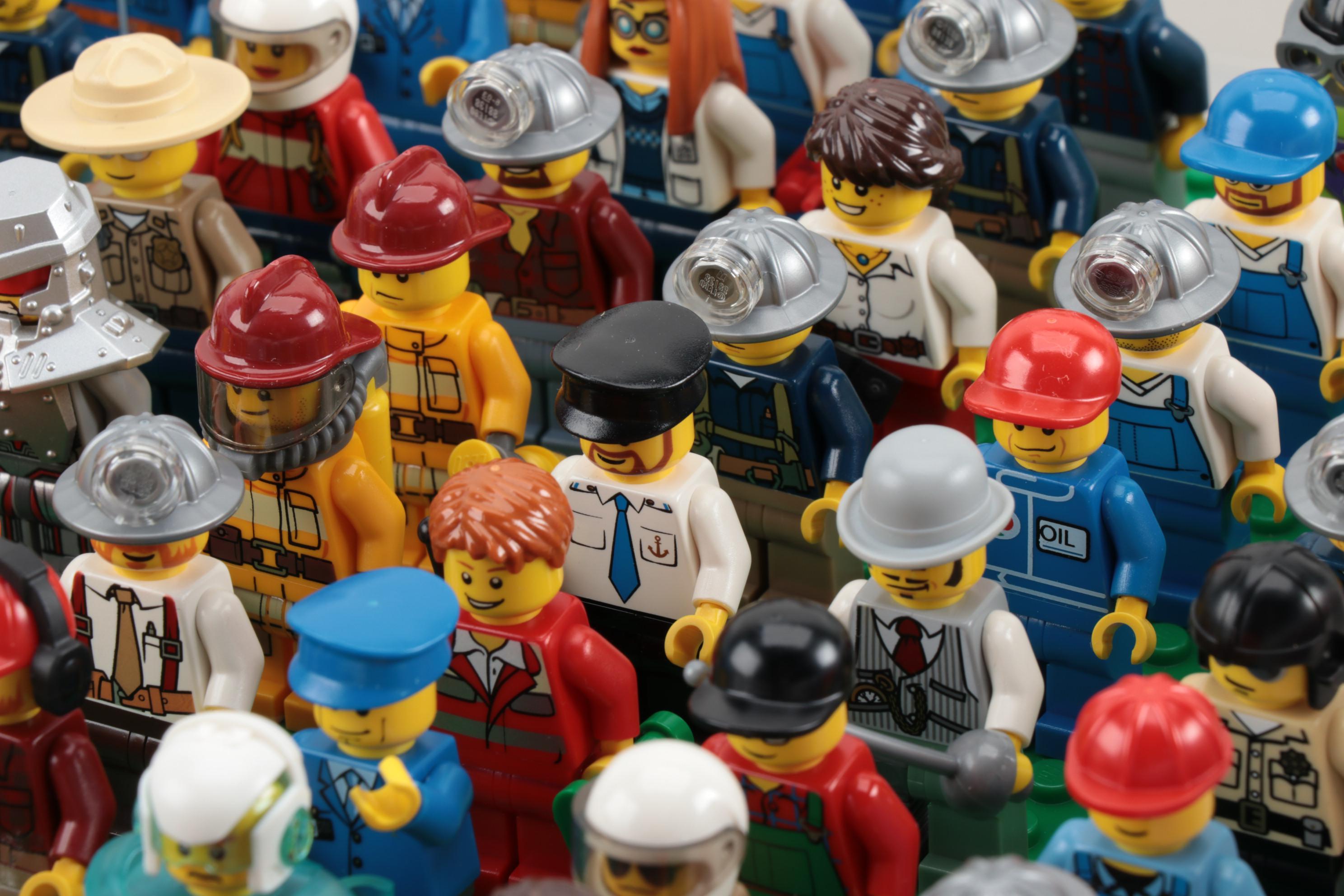 LEGO "City Series" Building Toys Including Figures, Vehicles, Booklets, 2010s