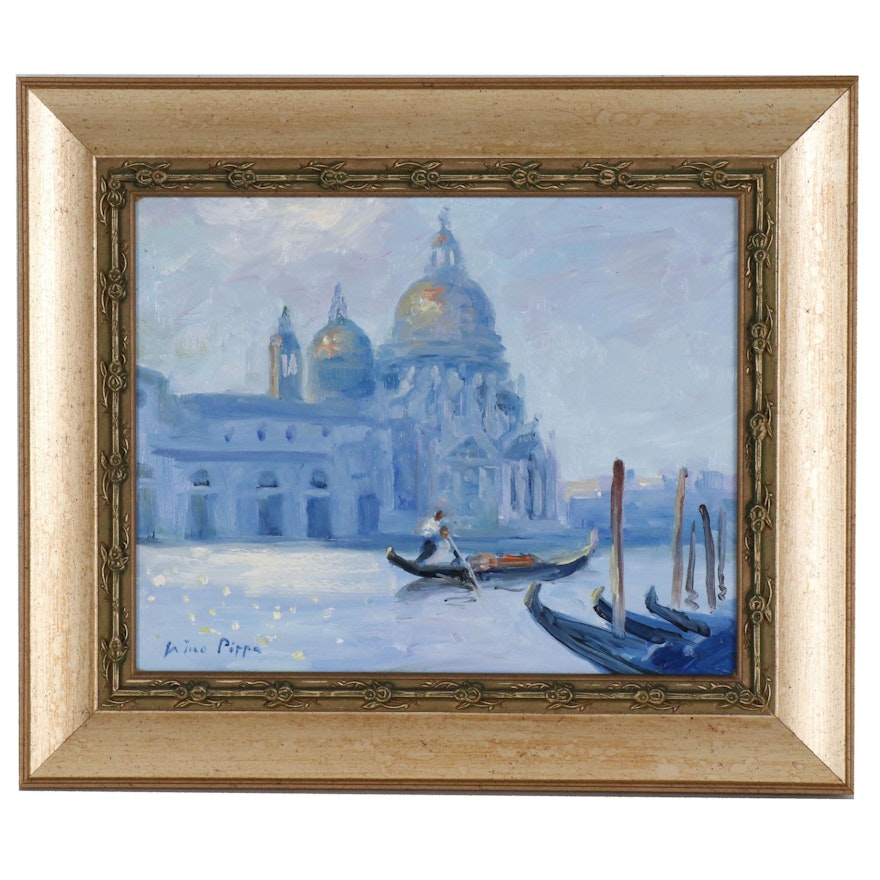 Nino Pippa Oil Painting "Venice - La Salute"