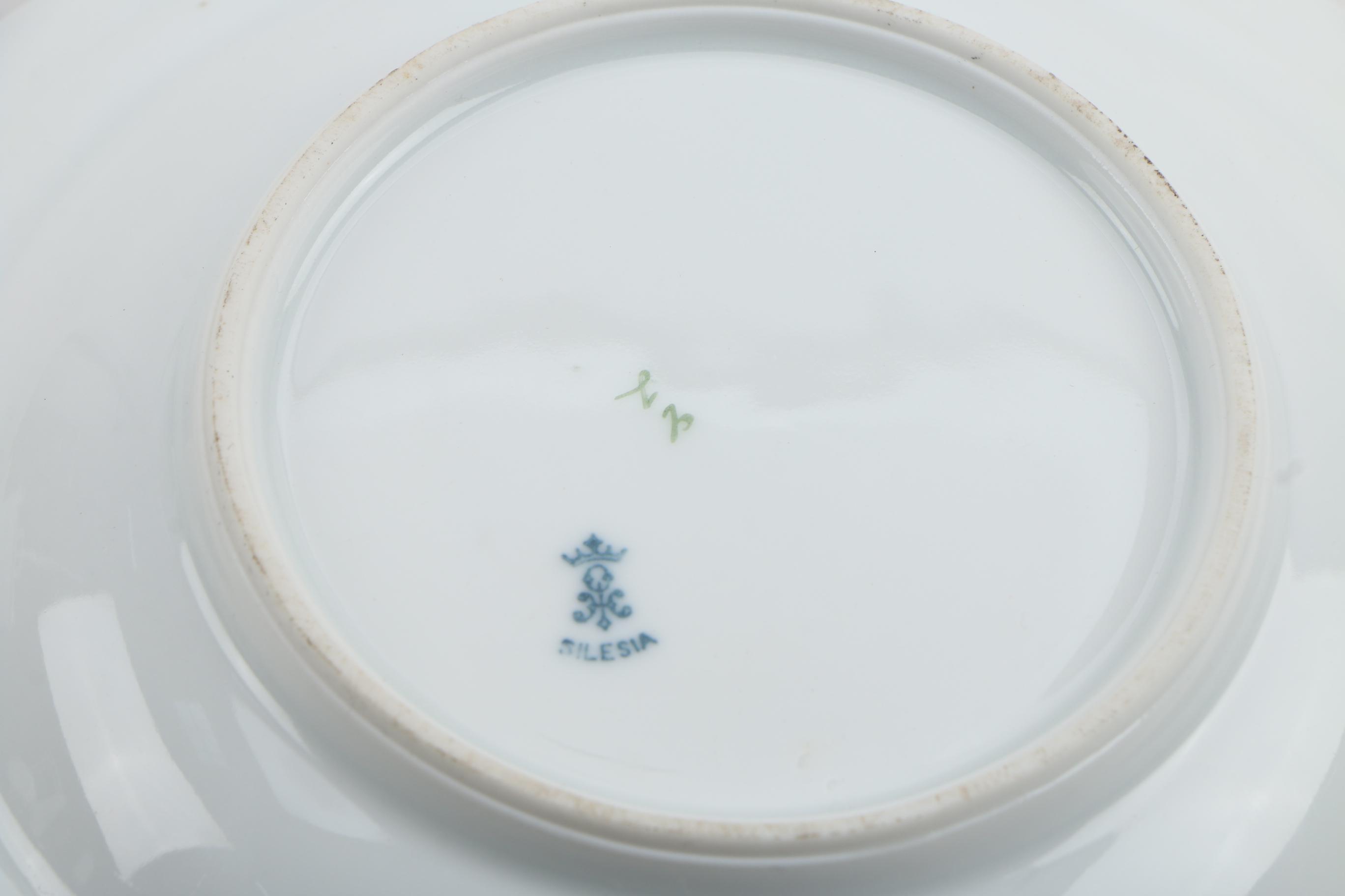 Hermann Ohme Porcelain Covered Butter Dish with German Butter Dish