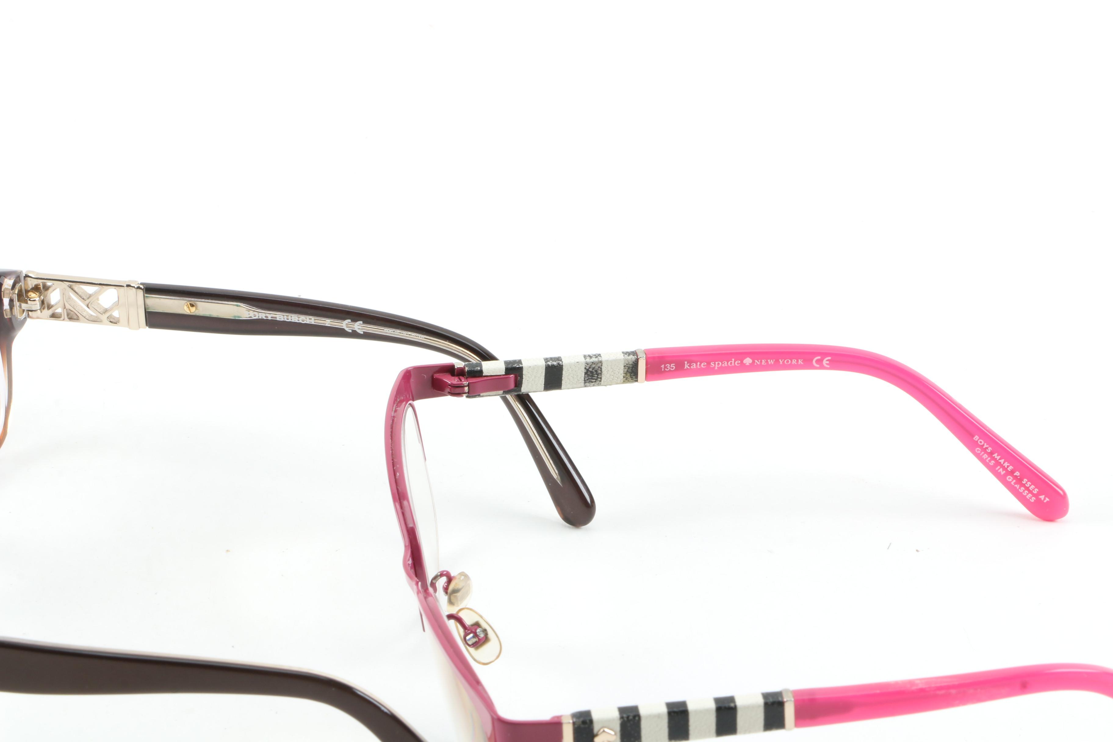 Bvlgari, Ray-Ban, Tory Burch, Kate Spade and Other Eyeglasses