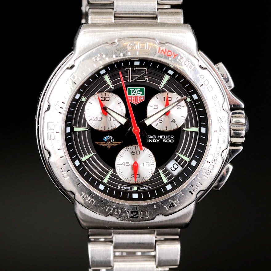 TAG Heuer Formula 1 Chronograph Indy 500 Edition Stainless Steel Wristwatch