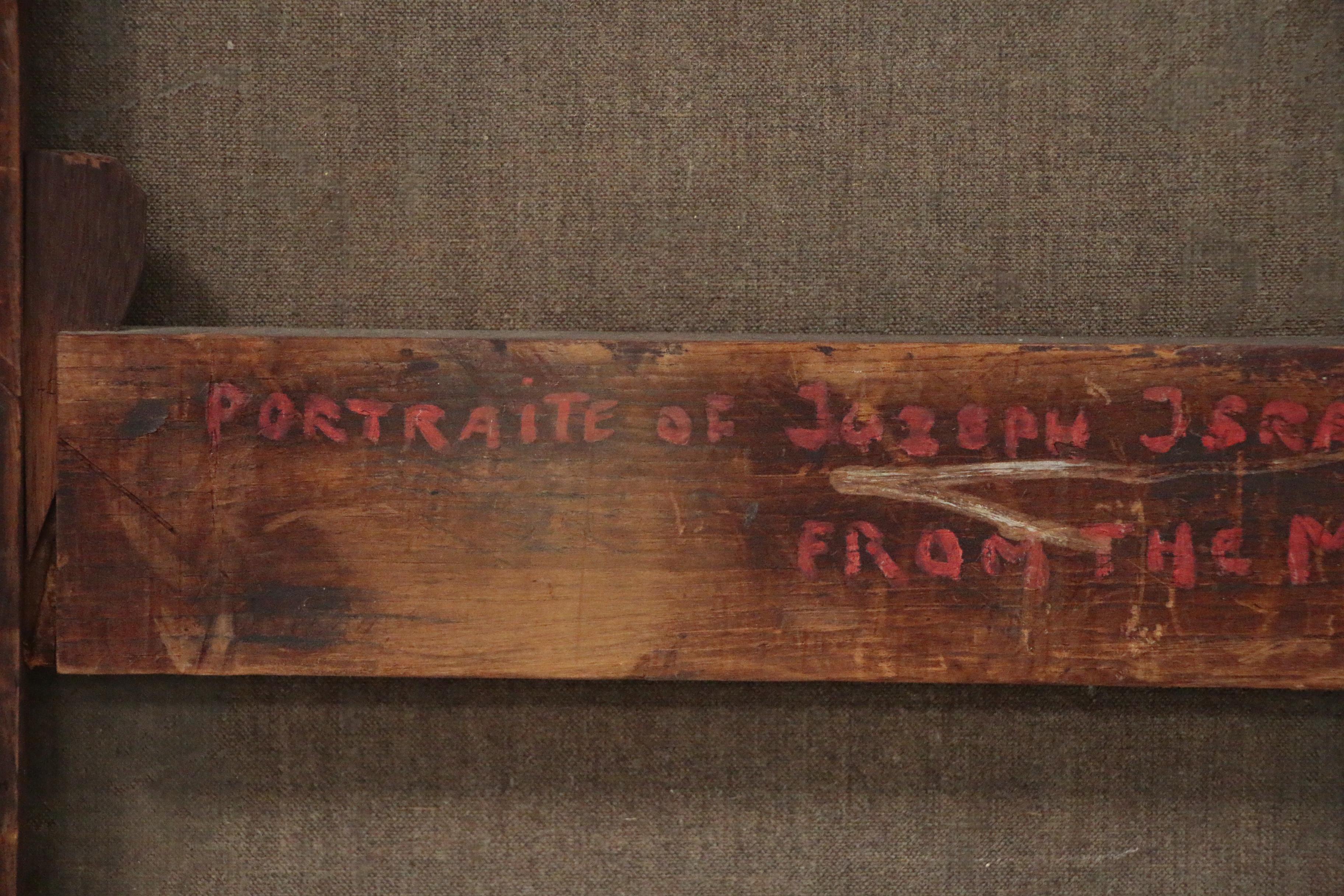 Walter Florian Oil Painting "Portrait of Josef Israels", circa 1903