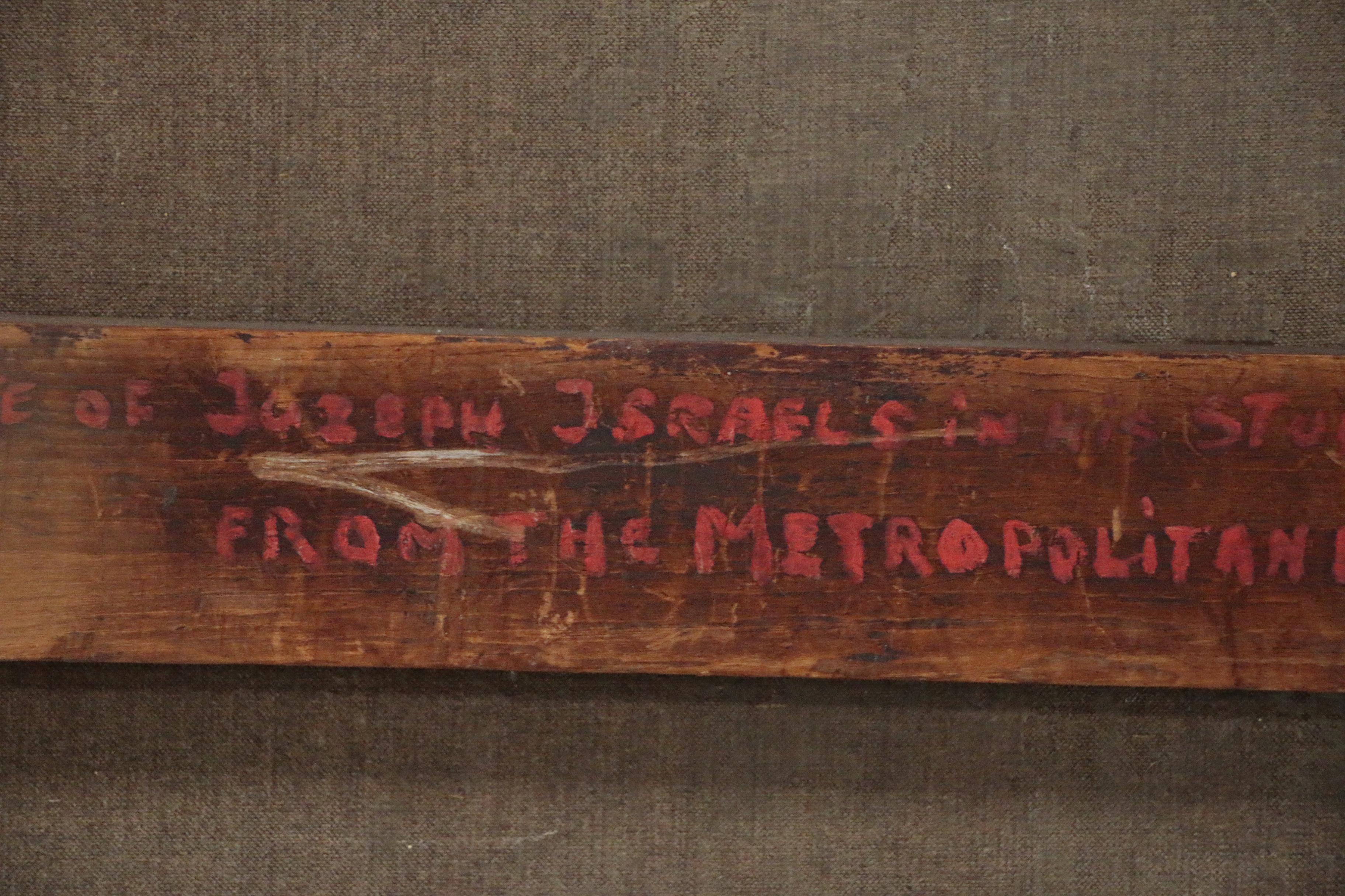 Walter Florian Oil Painting "Portrait of Josef Israels", circa 1903