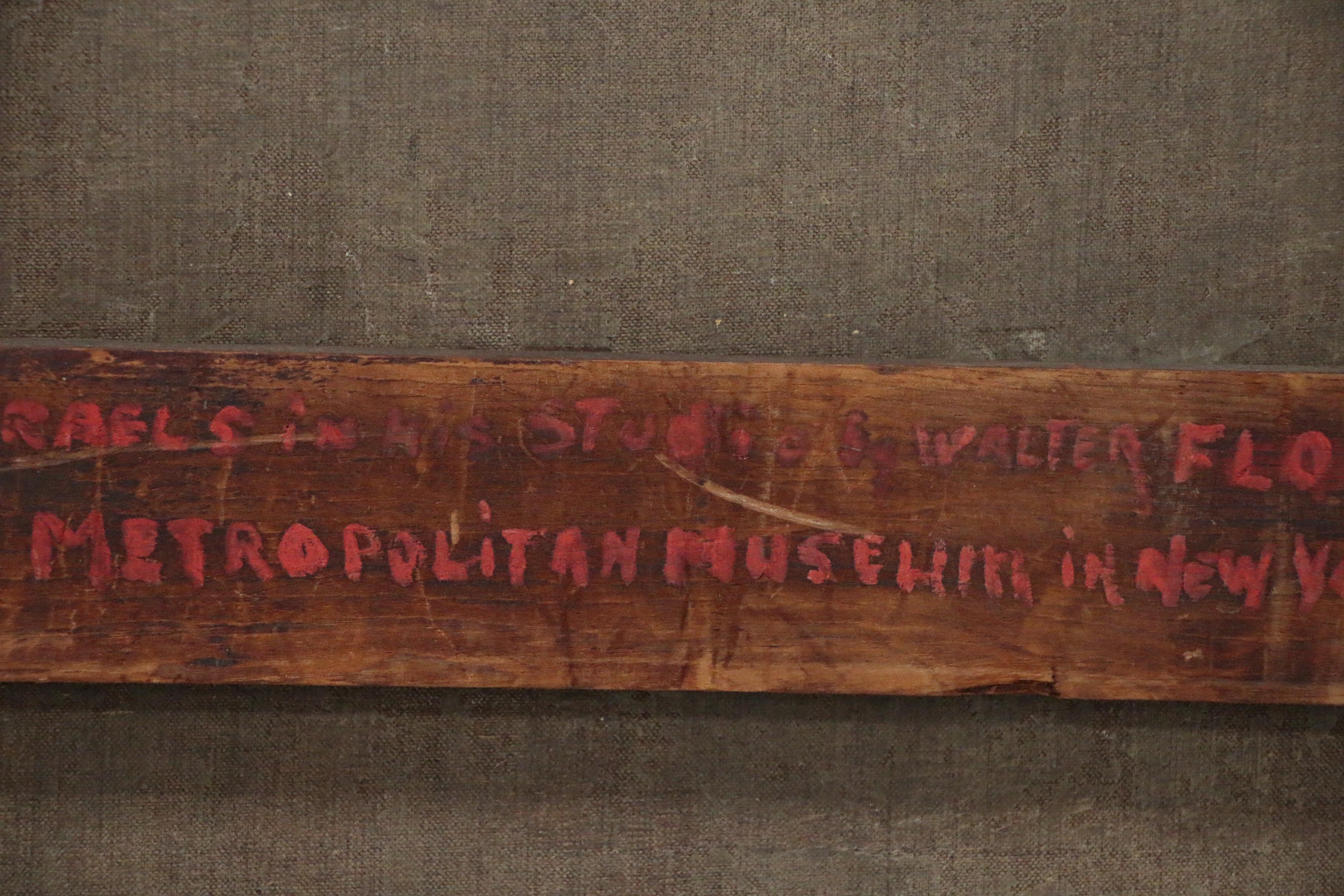 Walter Florian Oil Painting "Portrait of Josef Israels", circa 1903