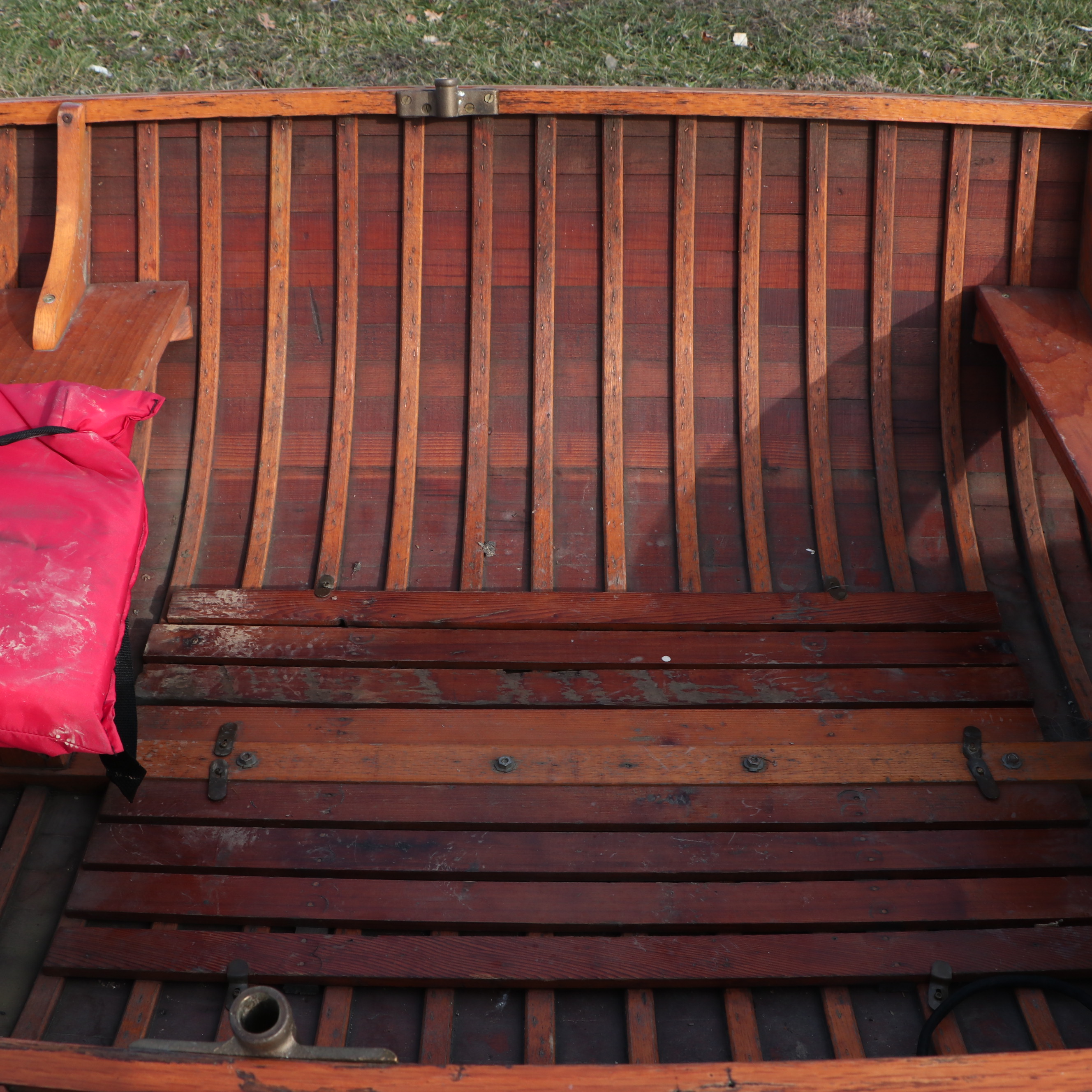 B. Giesler & Sons 15.5 ft. Row Boat with Minn Kota Trolling Motor and Trailer