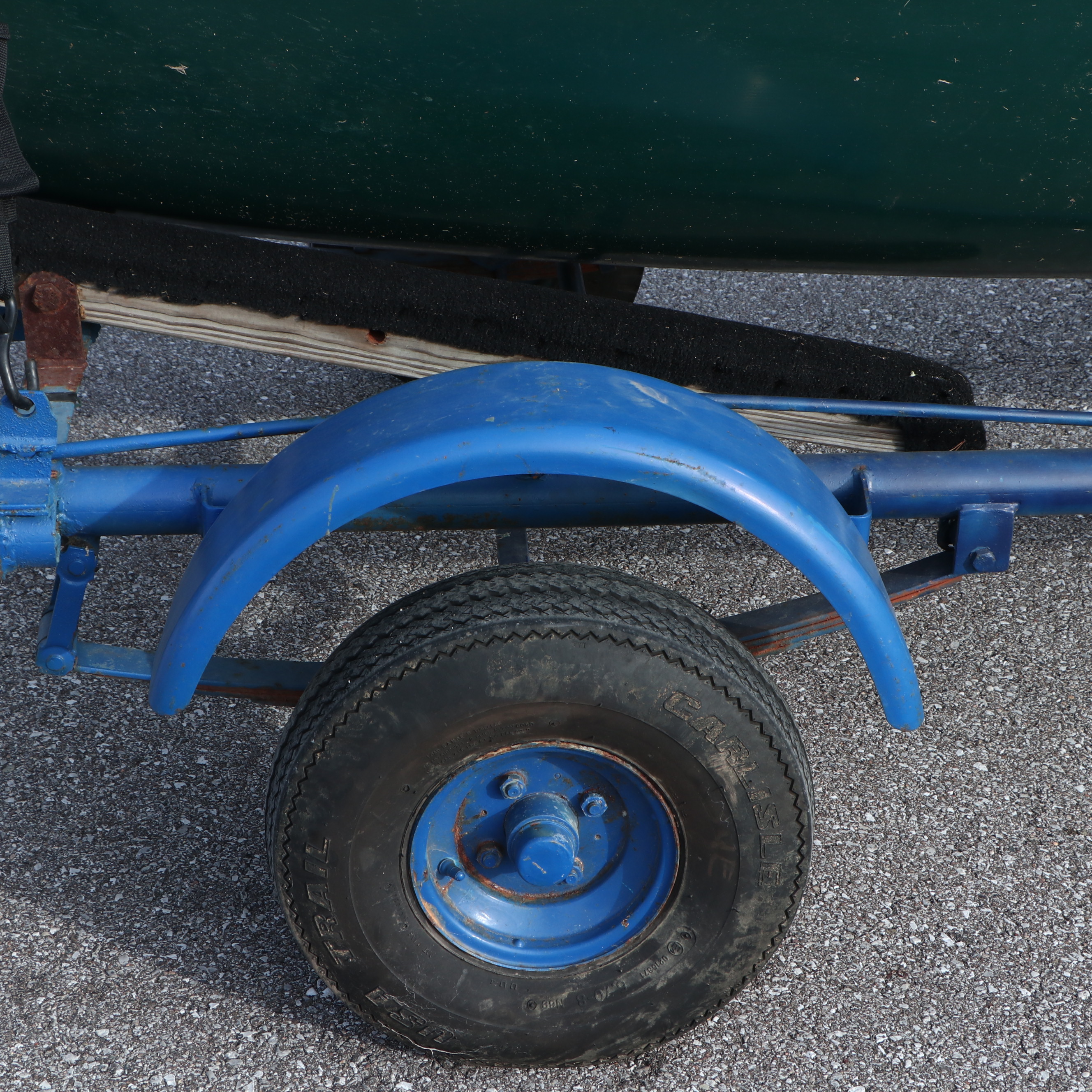 B. Giesler & Sons 15.5 ft. Row Boat with Minn Kota Trolling Motor and Trailer