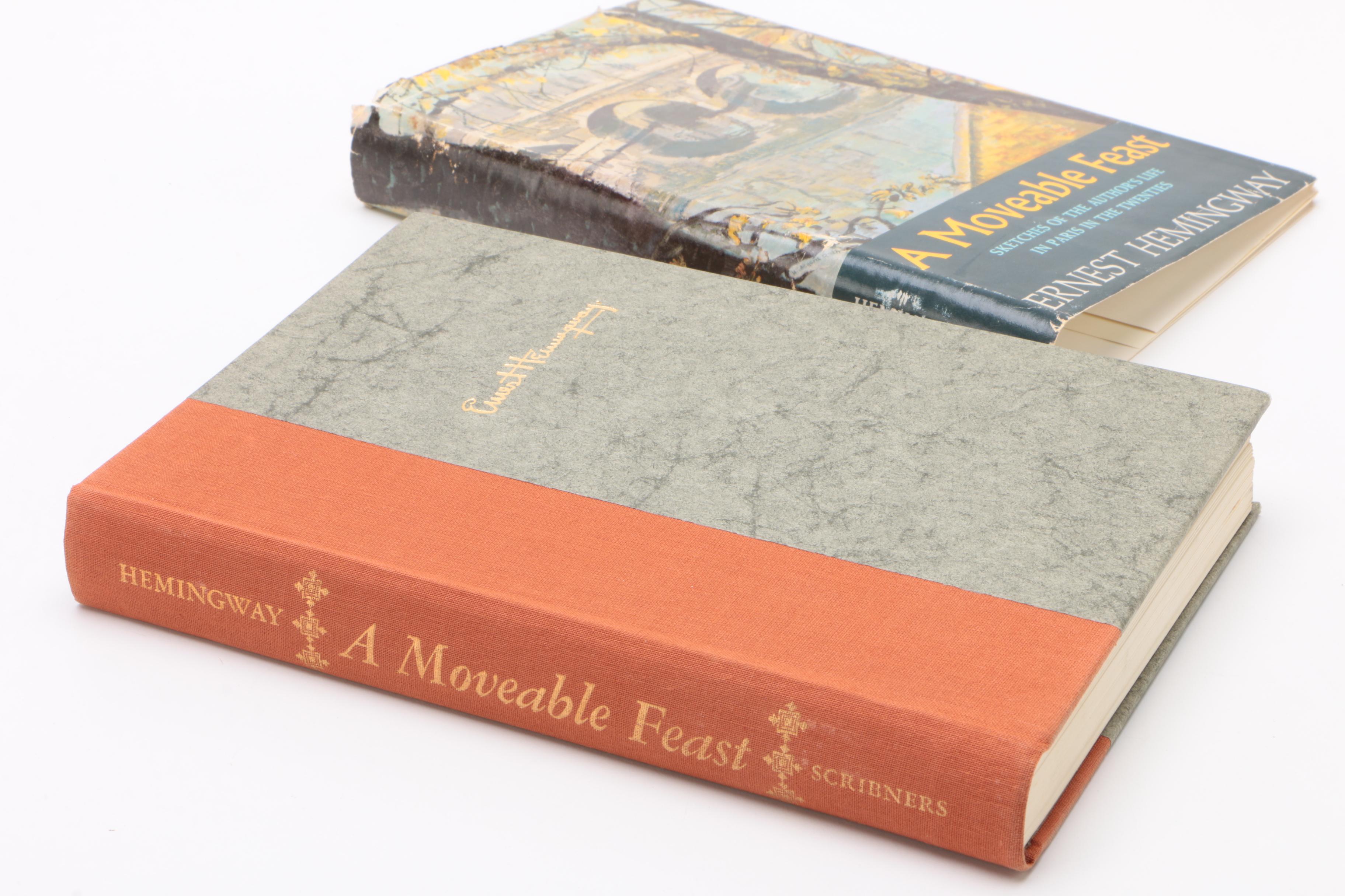 First Edition, First Printing "A Moveable Feast" by Ernest Hemingway, 1964