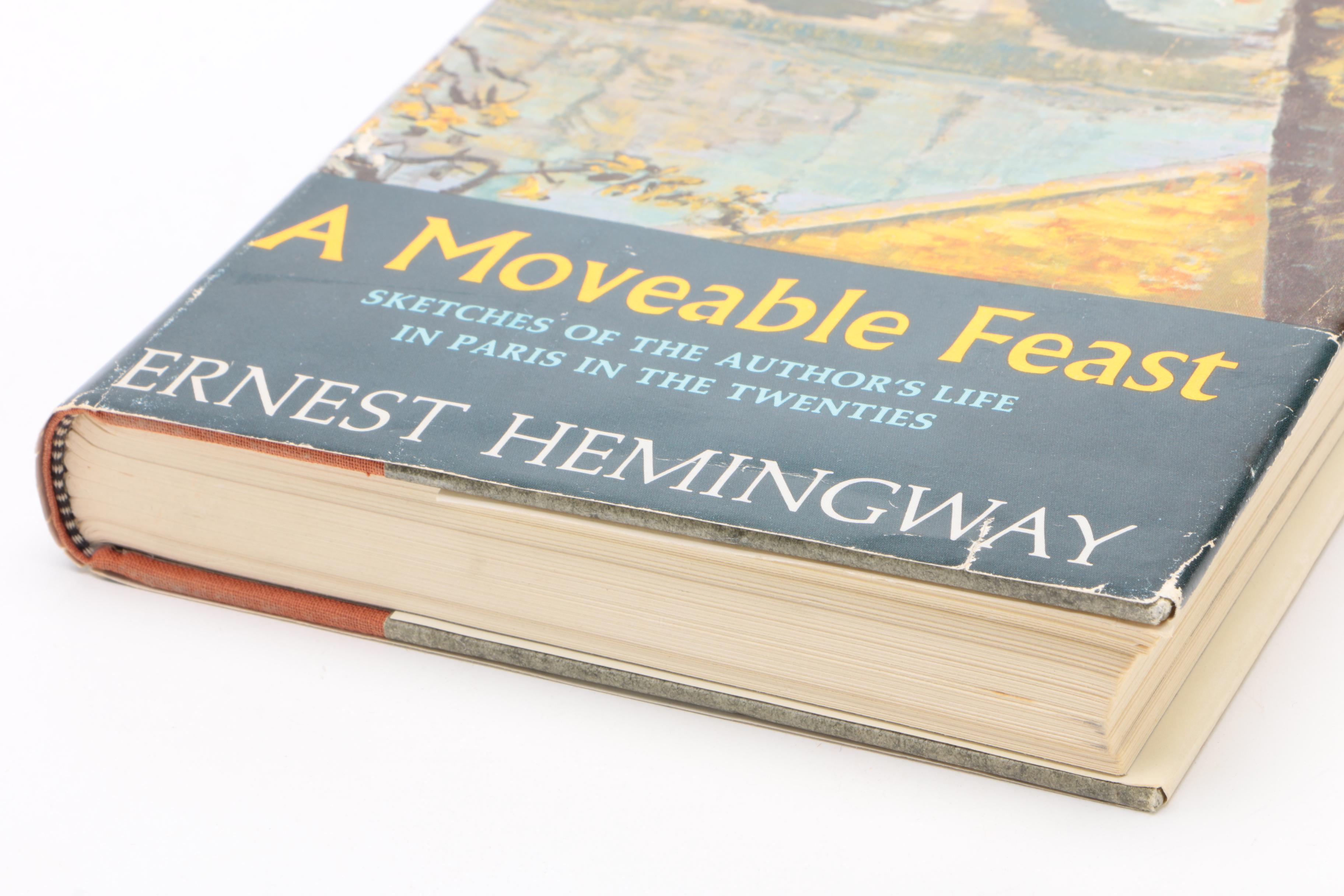 First Edition, First Printing "A Moveable Feast" by Ernest Hemingway, 1964