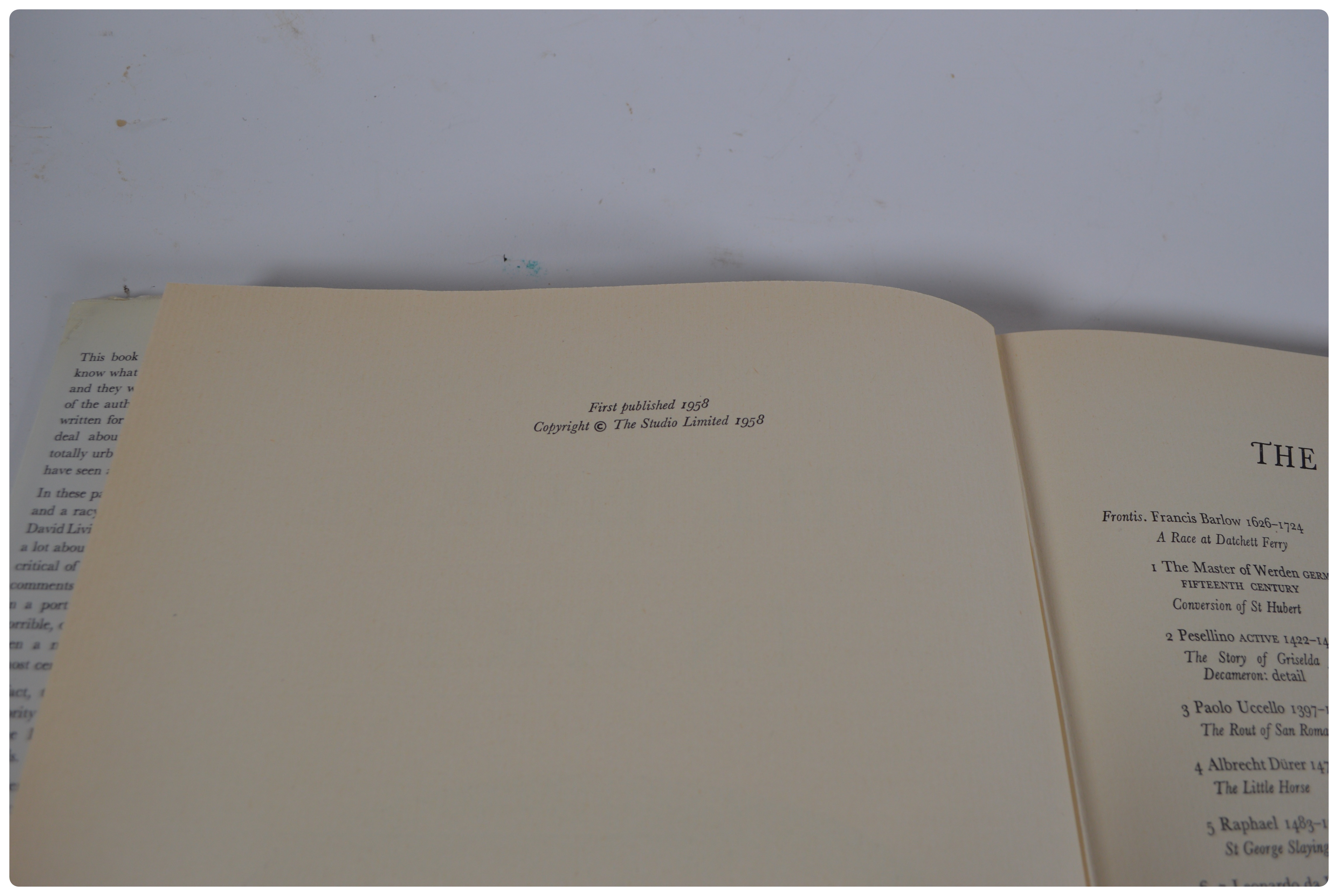 First Edition "The Horse in Art" by David Livingstone-Learmonth, 1958