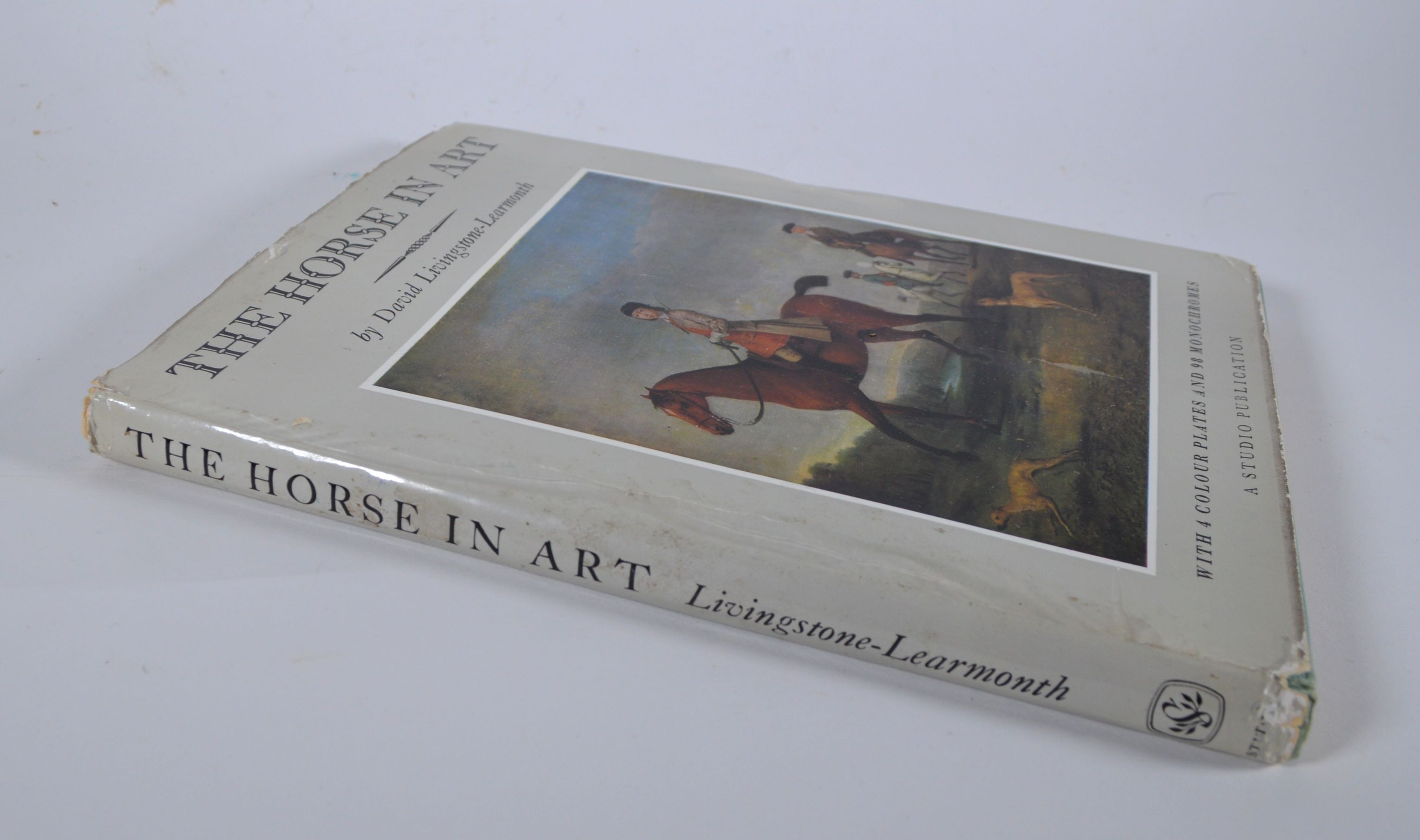 First Edition "The Horse in Art" by David Livingstone-Learmonth, 1958