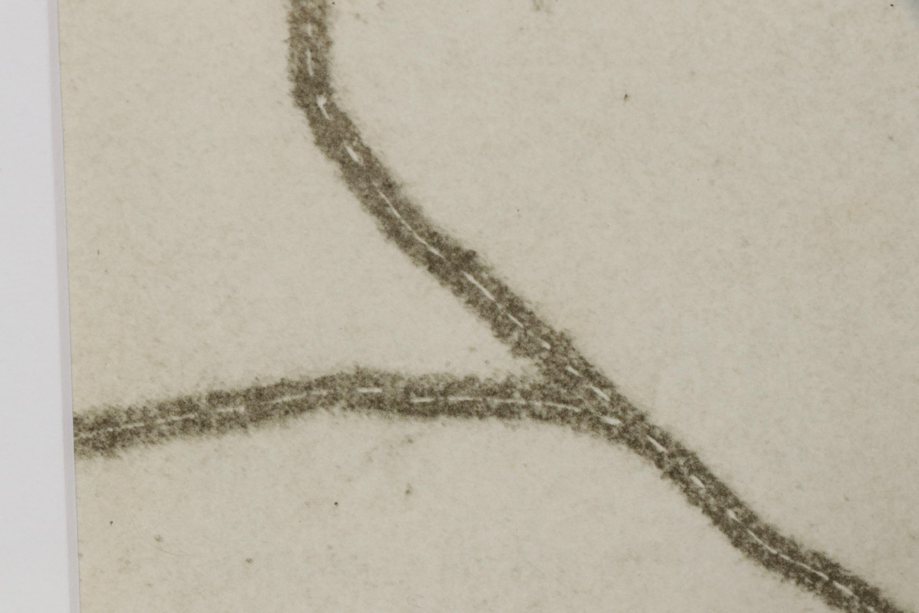 François Fiedler Abstract Lithograph for "Derrière le Miroir"