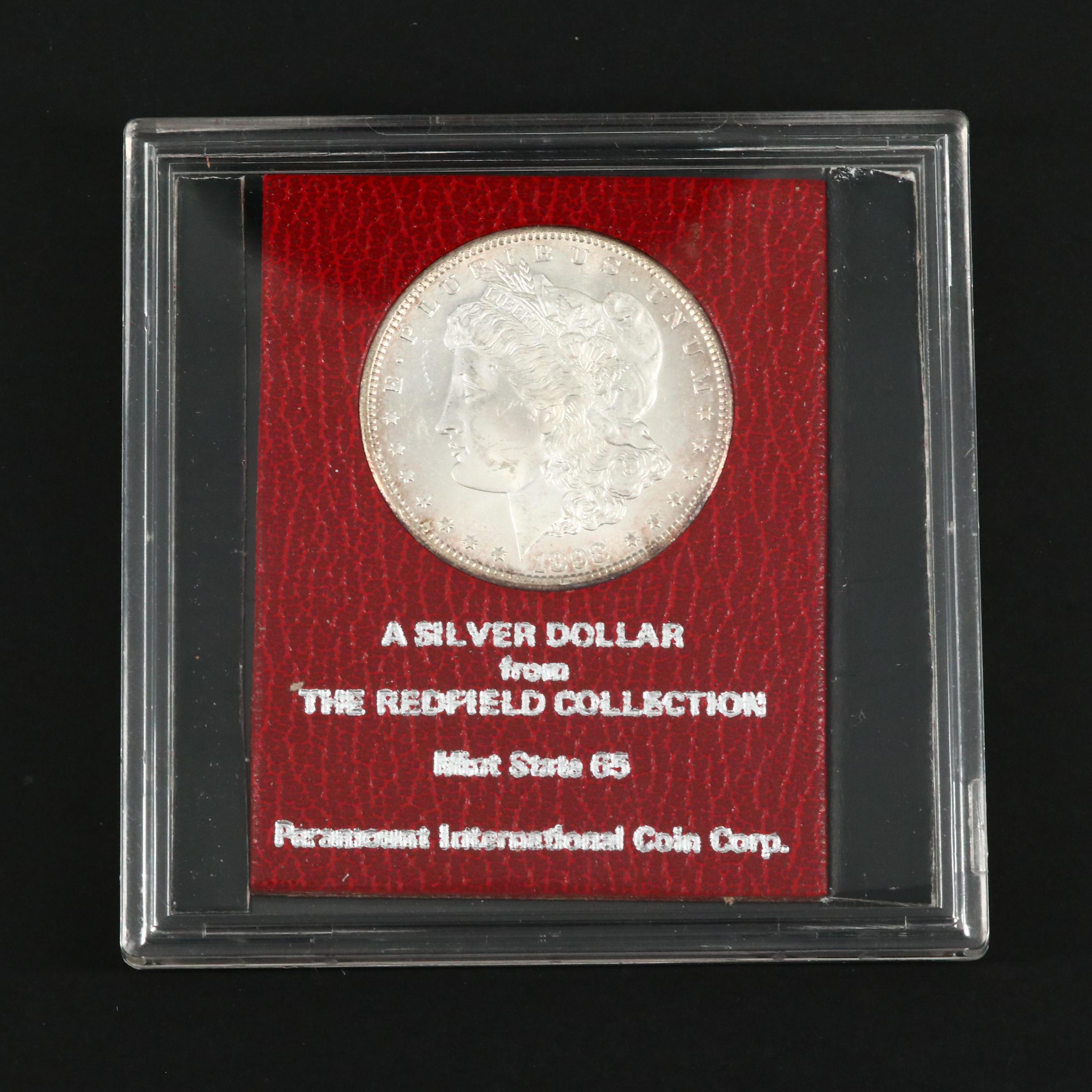 1898-S Redfield Hoard Morgan Silver Dollar