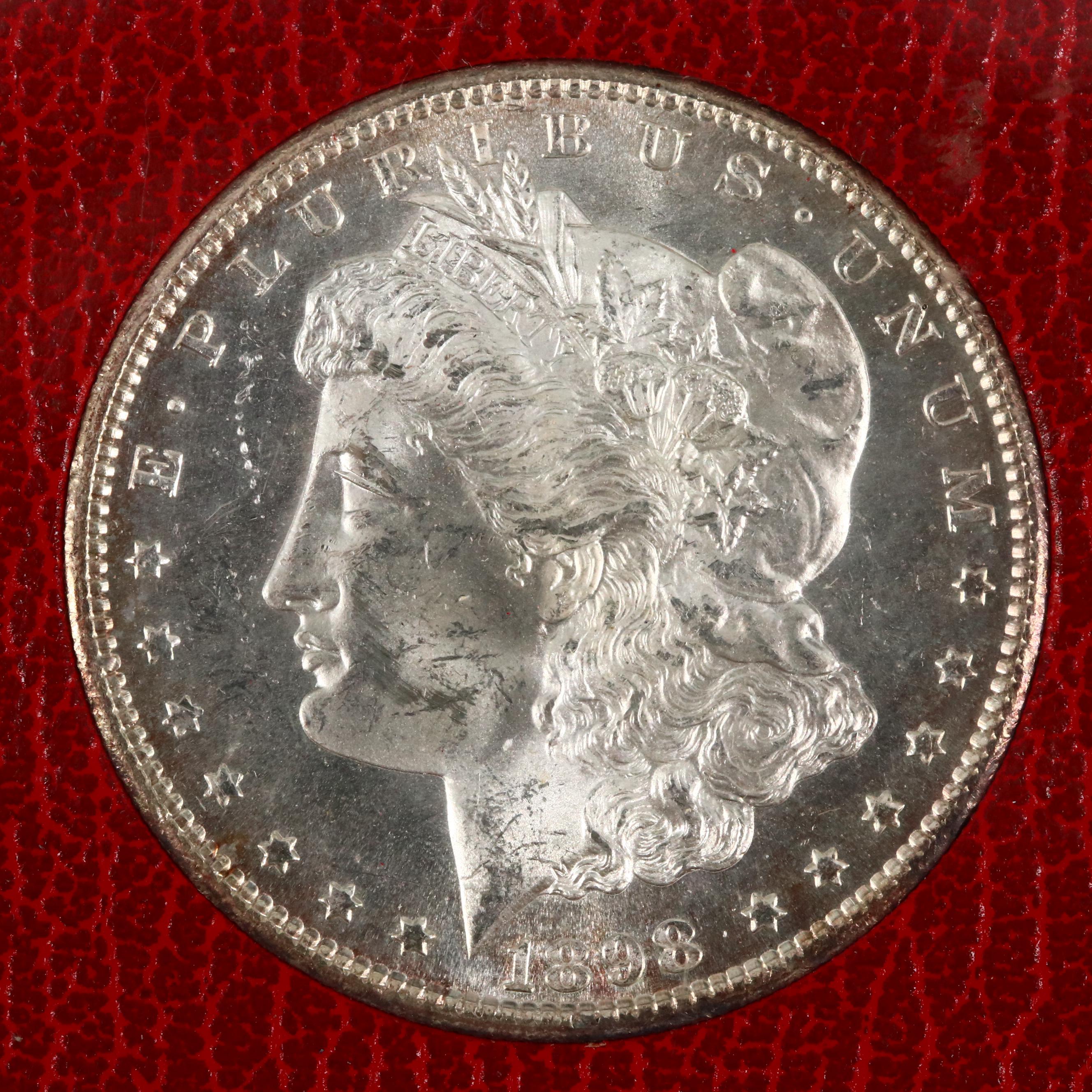 1898-S Redfield Hoard Morgan Silver Dollar