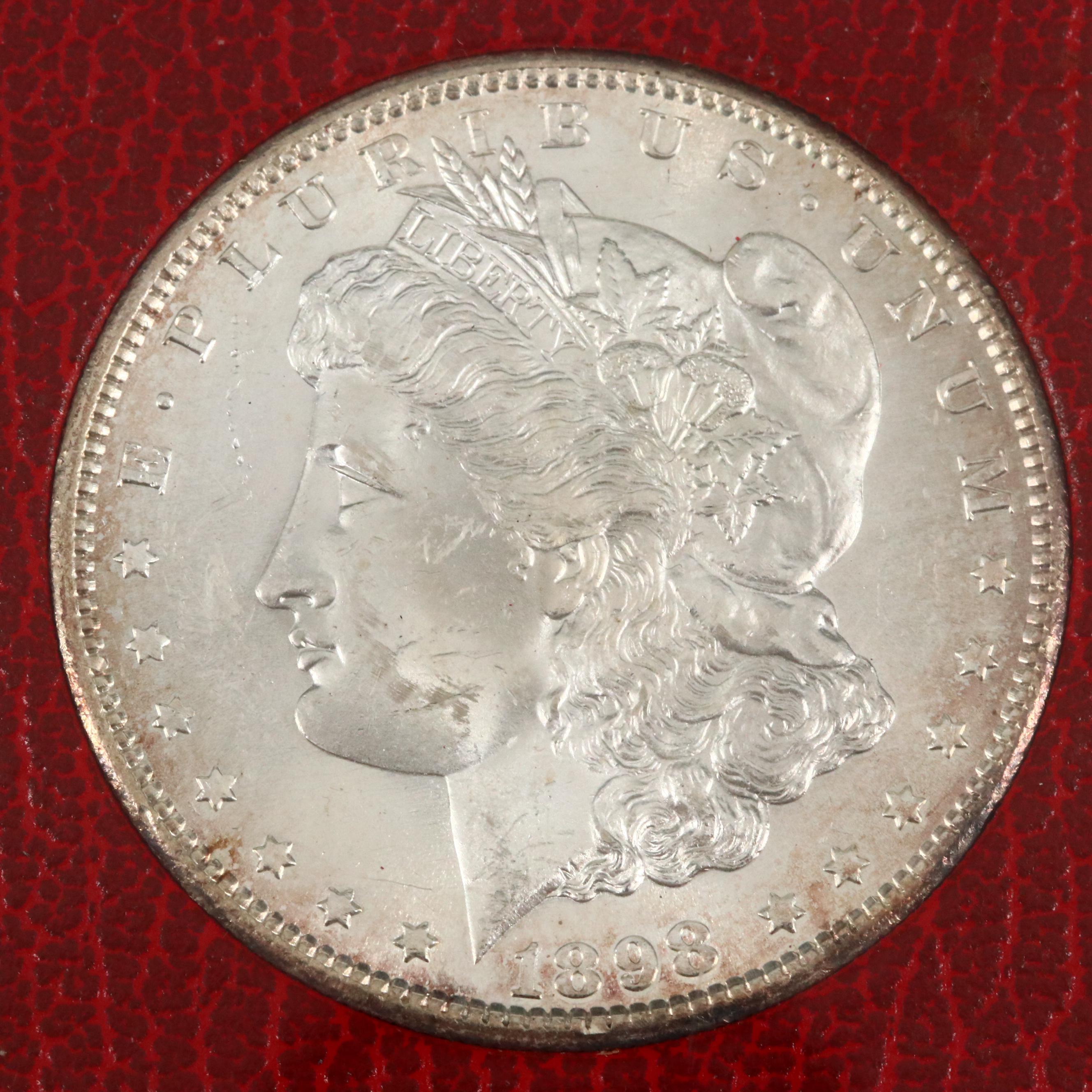 1898-S Redfield Hoard Morgan Silver Dollar