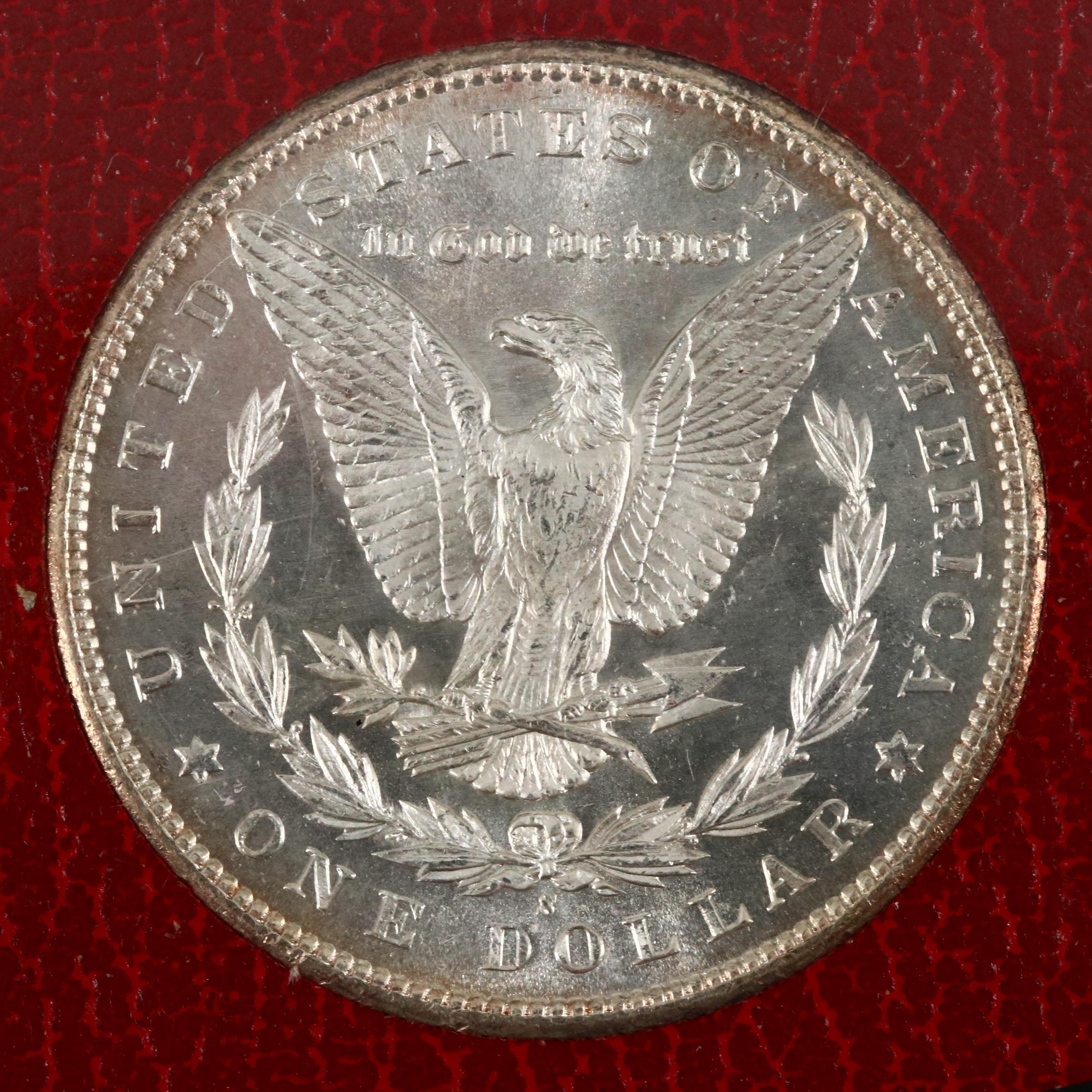 1898-S Redfield Hoard Morgan Silver Dollar